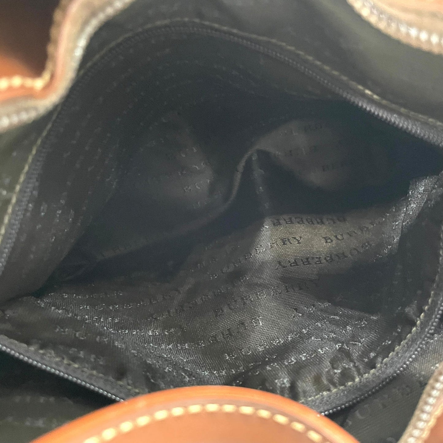 美品 BURBERRY バーバリー ノバチェック シャドーホース ワンショルダーバッグ ショルダーバッグ PVC×レザー ブラウン ヴィンテージ ゴールド金具 肩掛け C7