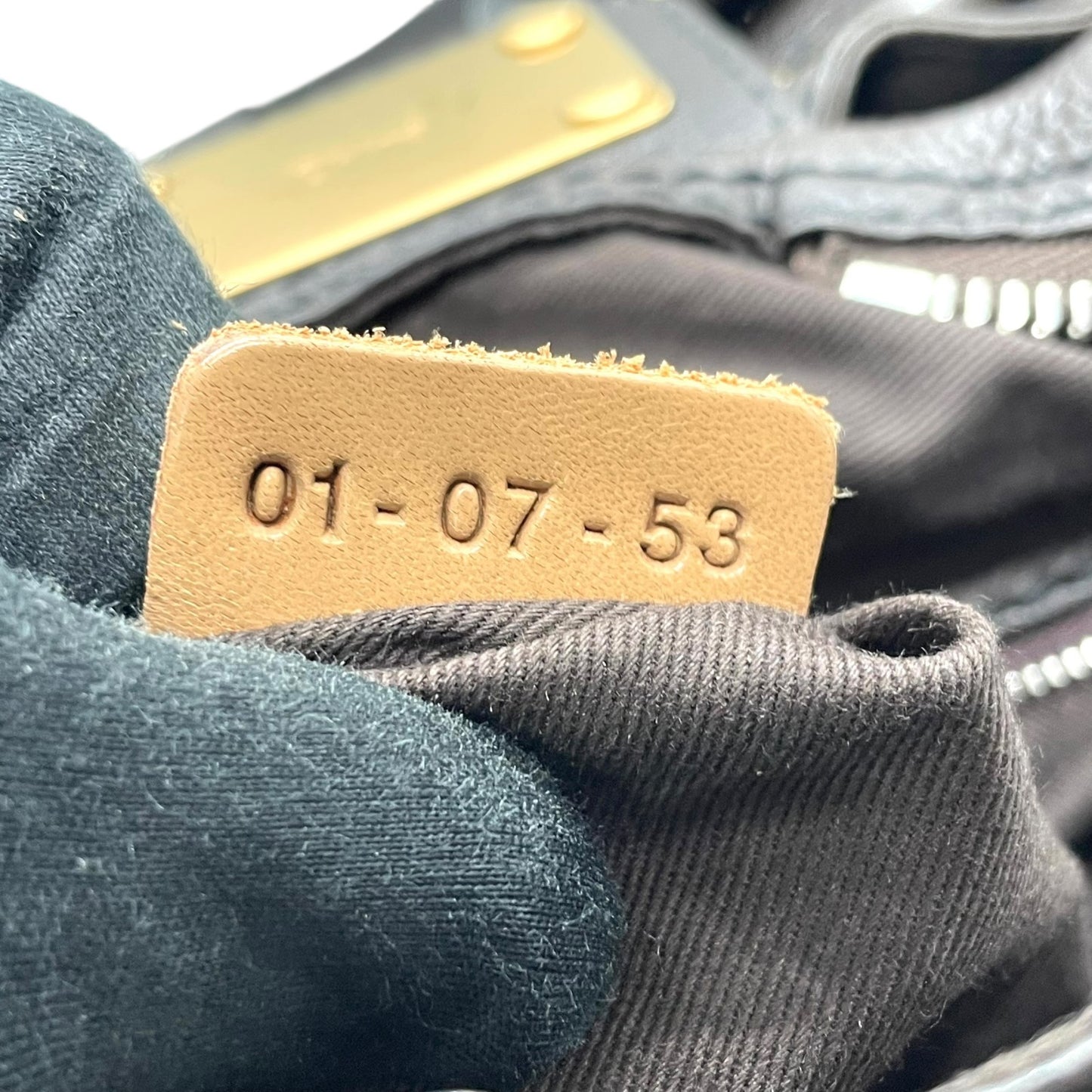 Chloe クロエ パディントン ハンドバッグ 南京錠 ボーリングバッグ ダークブラウン 鍵付き Y2K Archive レザー 本革 C