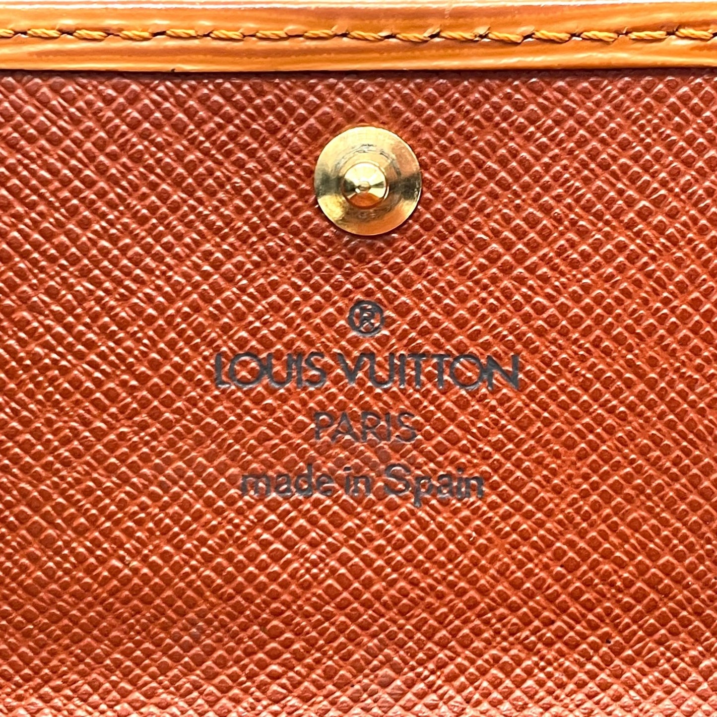 ルイ・ヴィトン Louis Vuitton ミュルティクレ6 M63813 エピ 6連キーケース ブラウン レザー ゴールド金具 メンズ レディース M5