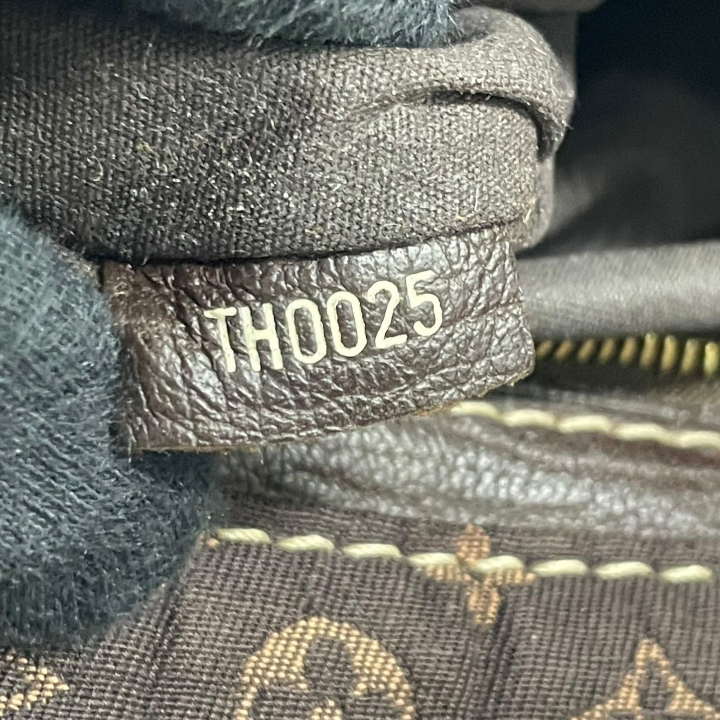 LOUIS VUITTON ルイ・ヴィトン トートバッグ キャンバス/レザー ブラウン【中古】 レディース