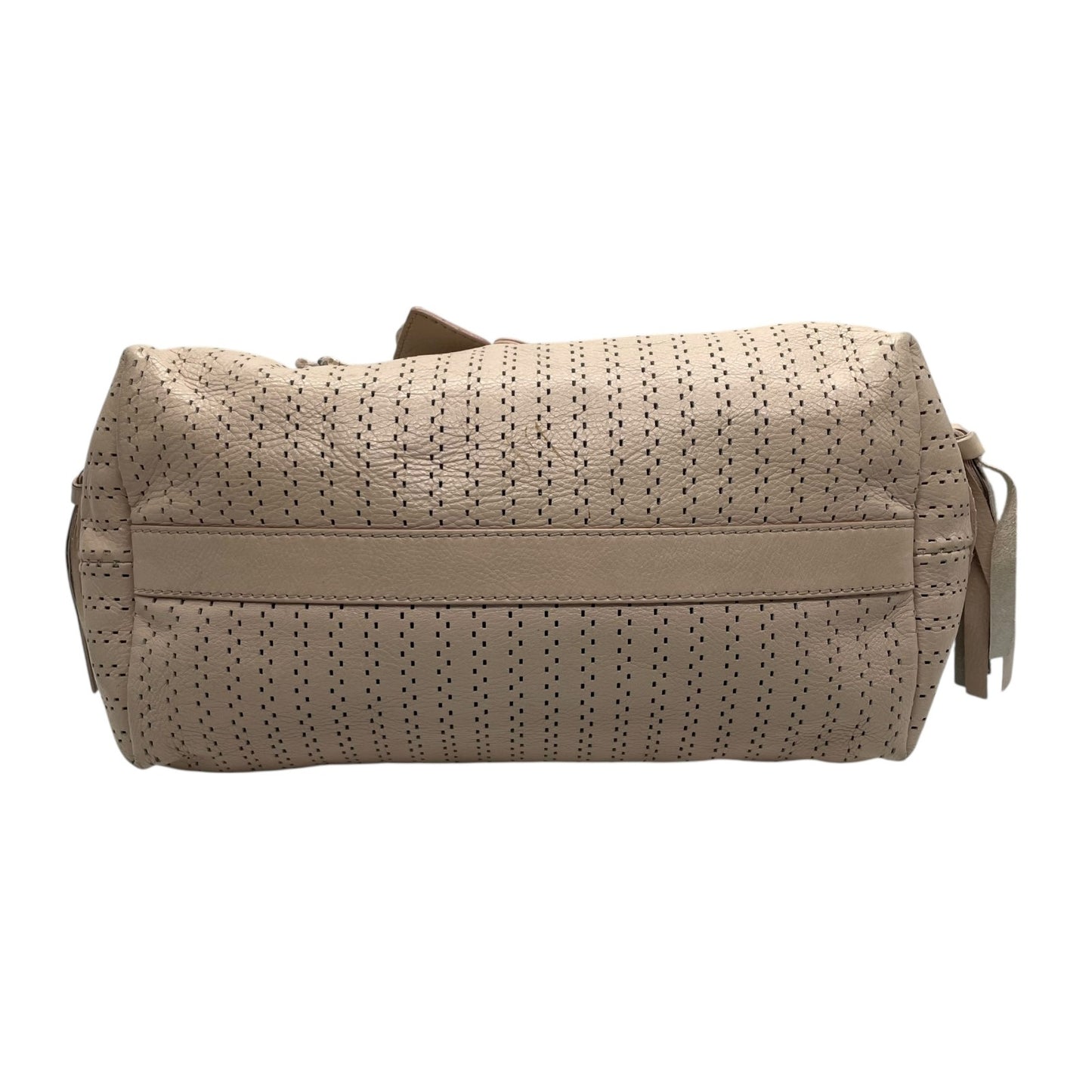 Chloé クロエ ケララ トートバッグ レザー Y2K vintage archive 00s パンチング ヌードカラー シルバーハードウェア 大容量 キャリーオール レディース U10