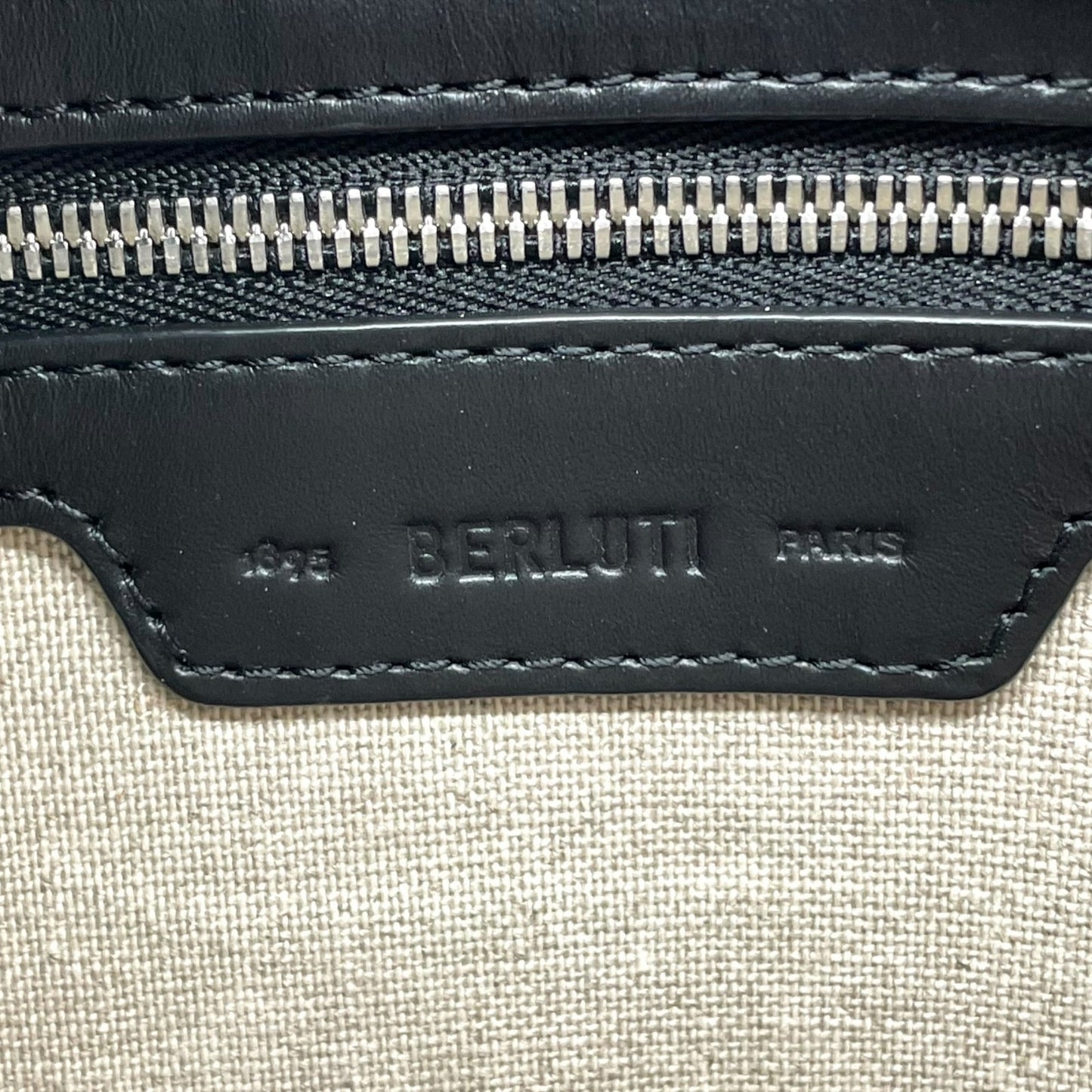 Authentic Berluti Un Jour Briefcase Purple Leather Slit Design Business Bag 2023 FW