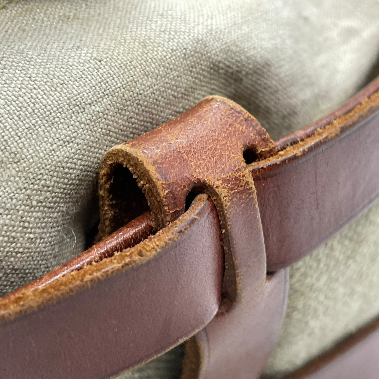 ジャストカンパーニュ Just Campagne バッグ ハンドバッグ トートバッグ レディース コットン 綿 キャンバス レザー ベージュ 巾着型 肩掛け ワンショルダー 定番 VALLEE SET truffe K1