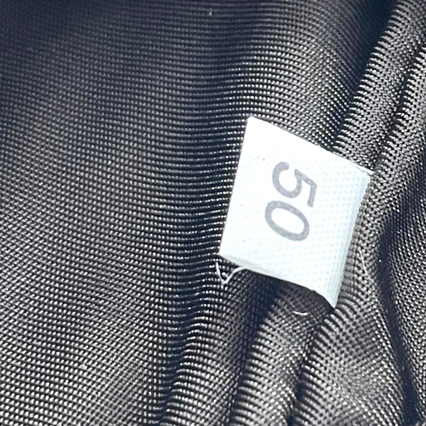 美品 PRADA プラダ ハンドバッグ ポーチ付き B10397 ベージュ レザー シルバー金具 ロゴ型押し 手提げ レディース ギャランティカード付き B4 00s archive