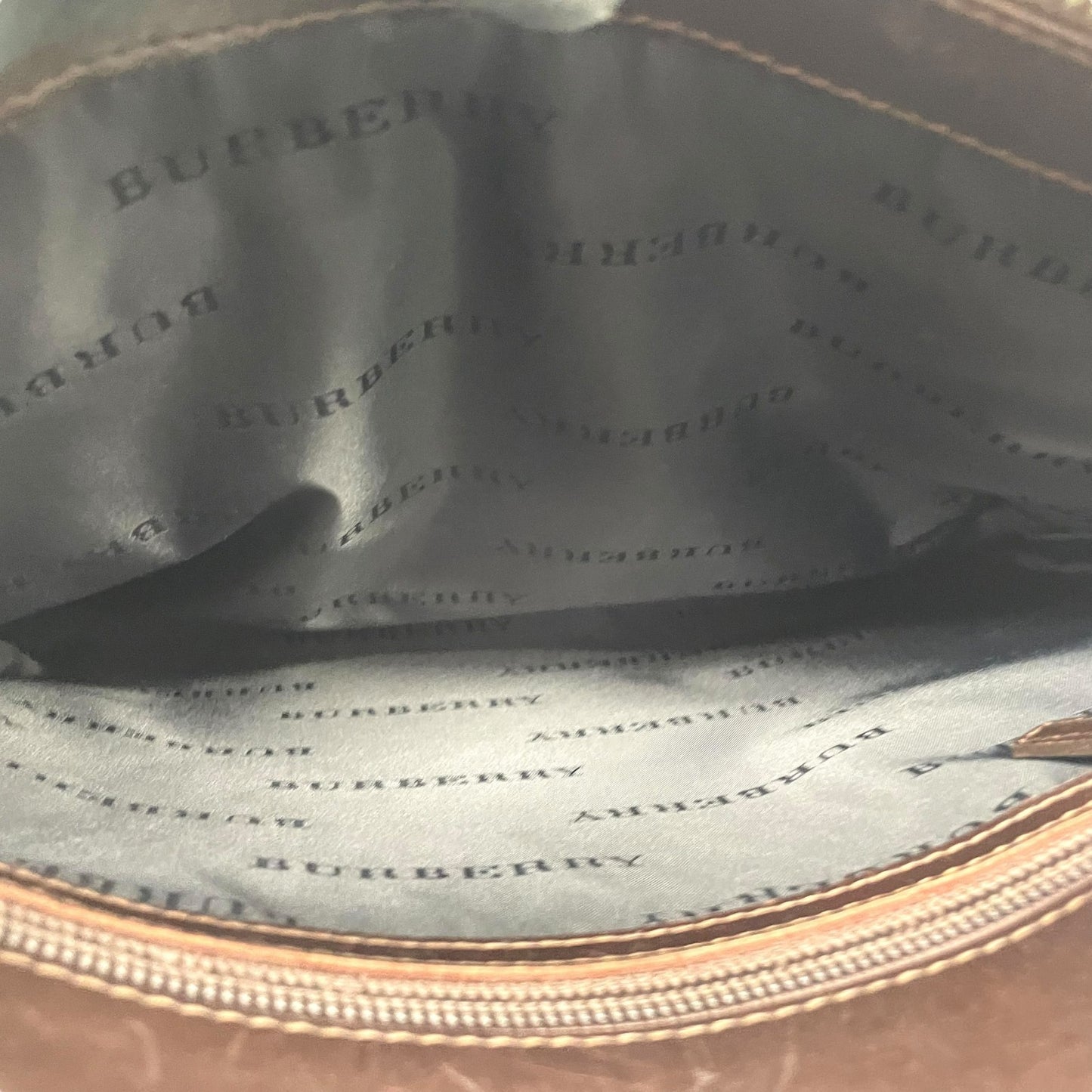 Burberry バーバリー トートバッグ ハンドバッグ ノバチェック キャンバス×レザー メタルロゴプレート ベージュ×ブラウン ユニセックス K8