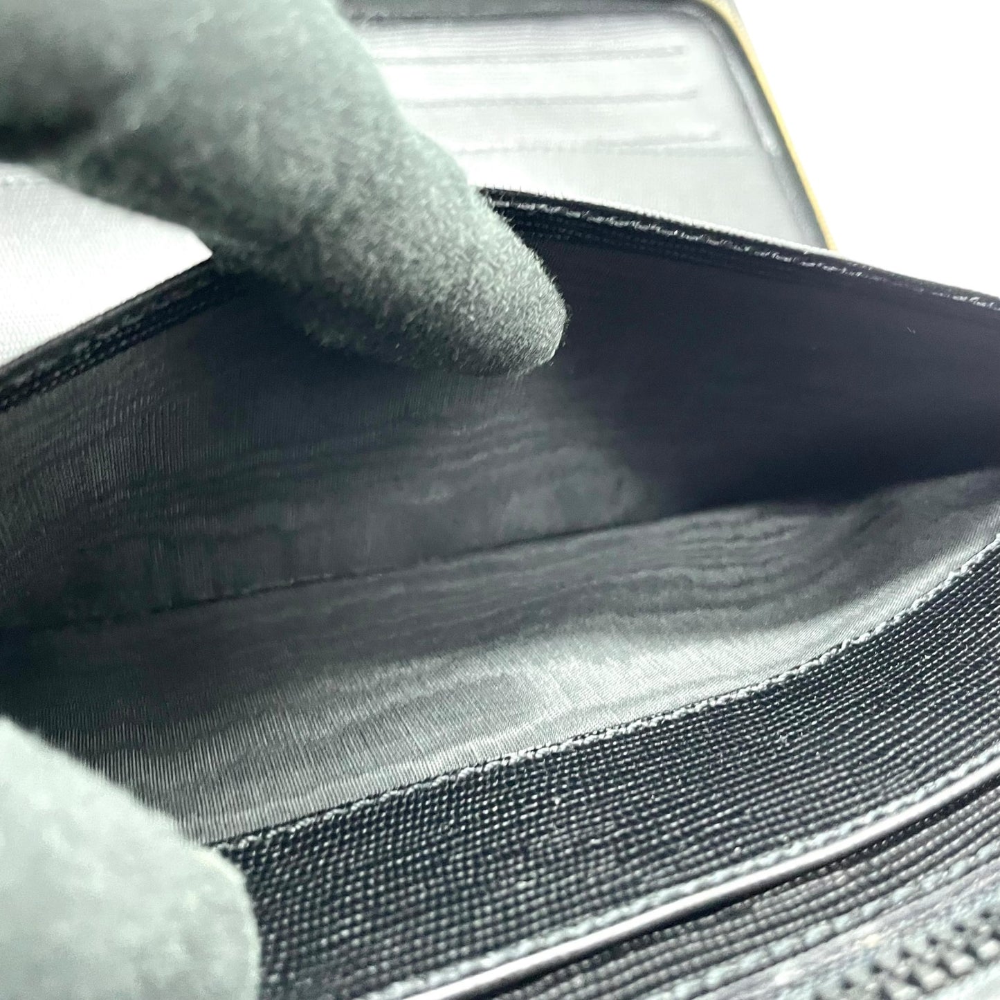 美品 CELINE セリーヌ クラッチバッグ セカンドバッグ レザー 黒 ブラック ゴールド金具 鍵付き メンズ ヴィンテージ B2