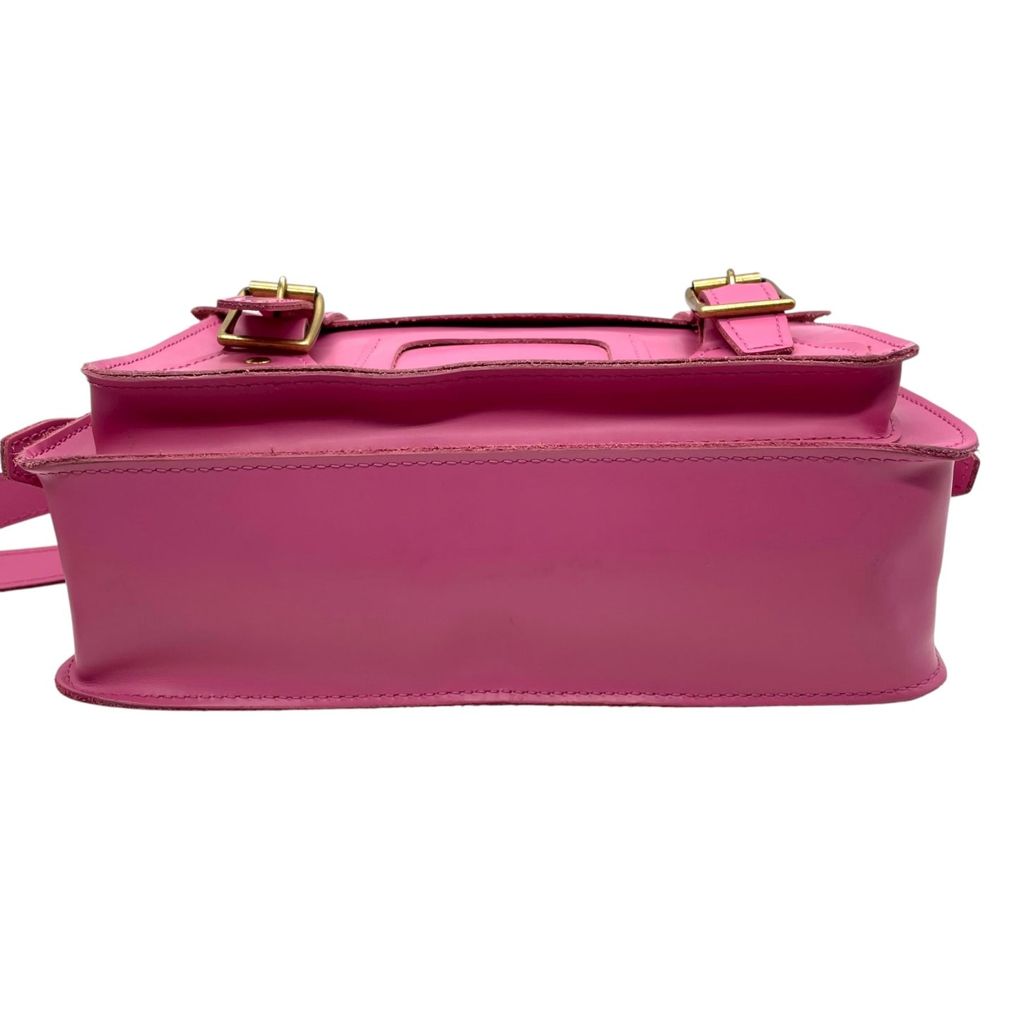 ドクターマーチン Dr.Martens サッチェルバッグ ショルダー レザー ゴールド 金金具 ピンク 2WAY レディース C9