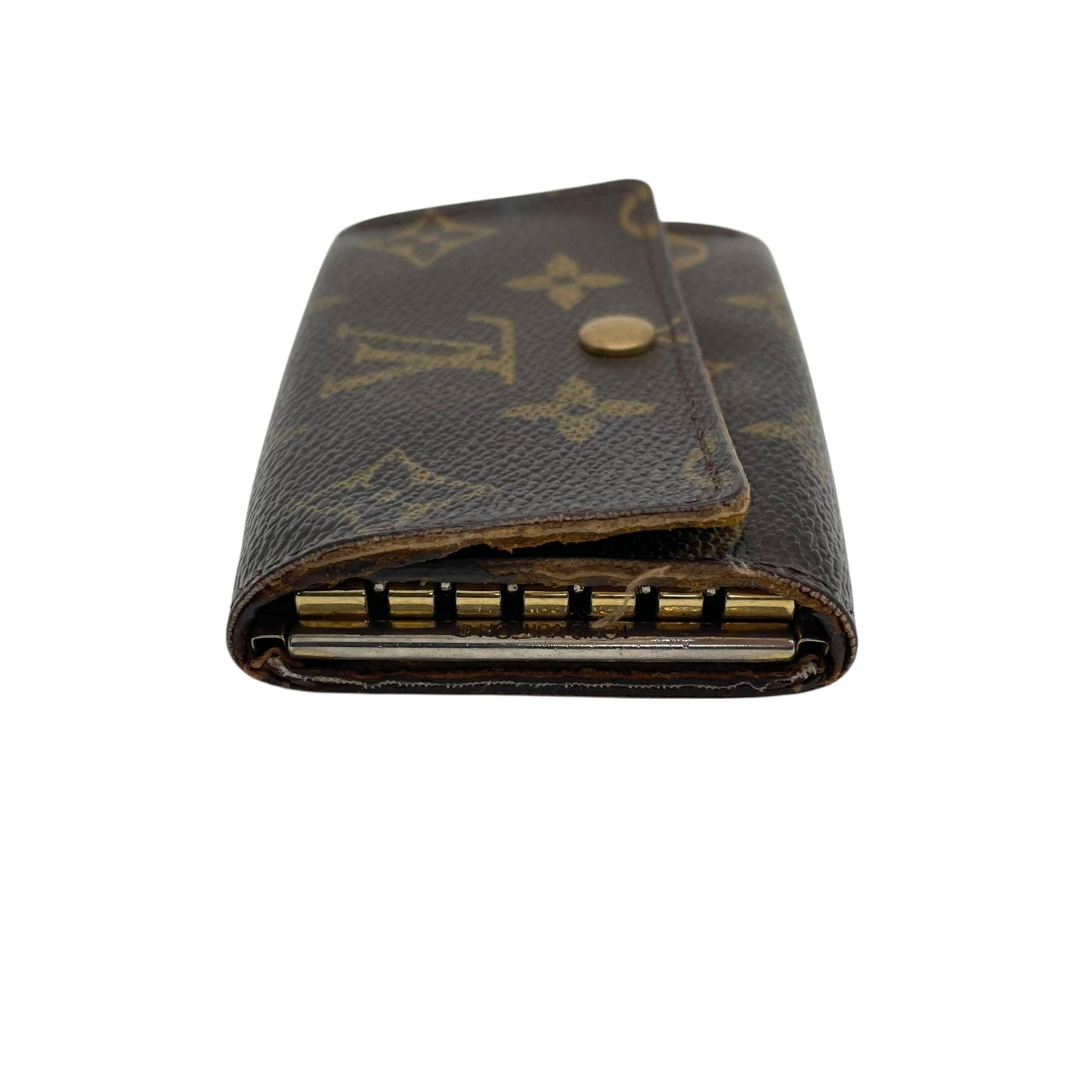 ルイヴィトン LOUIS VUITTON LV モノグラム ミュルティクレ 6連 キーケース M62630 茶色 ブラウン PVC レザー 1