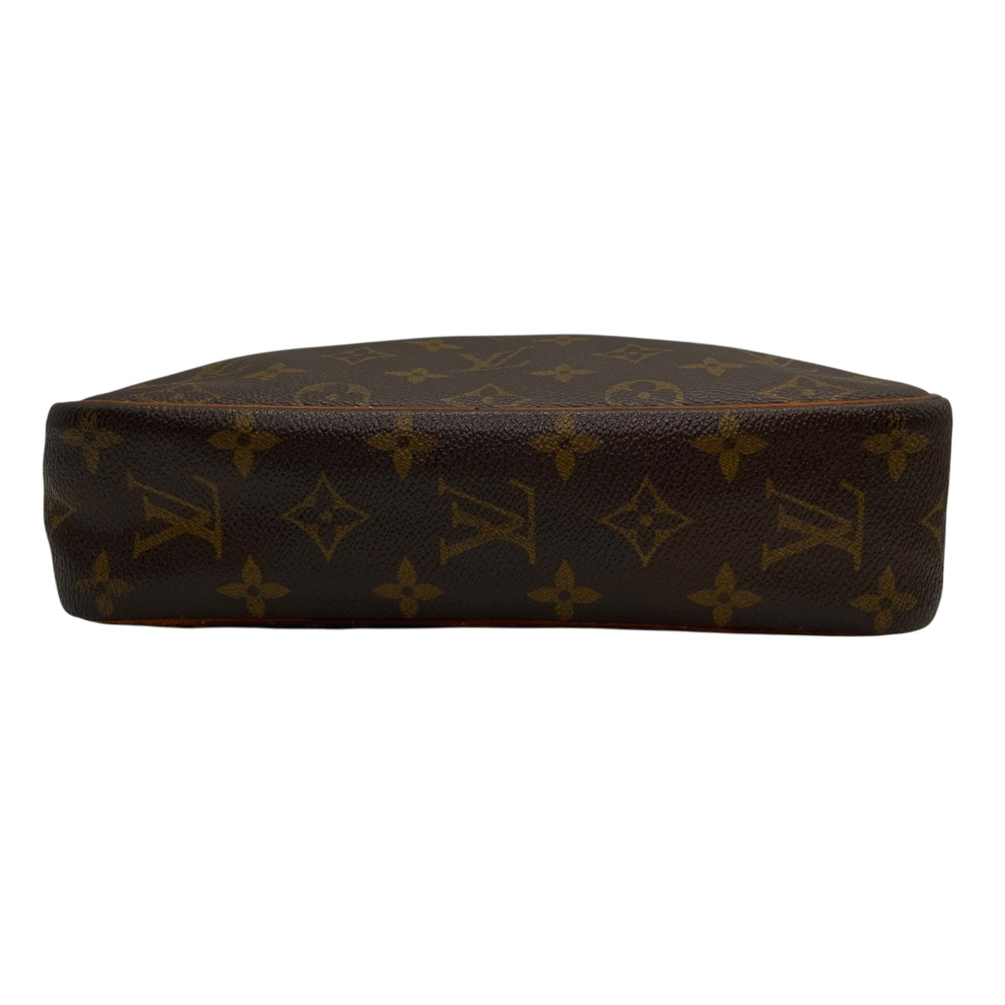 LOUIS VUITTON ルイヴィトン モノグラム コンピエーニュ セカンドバッグ クラッチバッグ PVC レザー M51847 茶 ブラウン ゴールド金具 メンズ W3