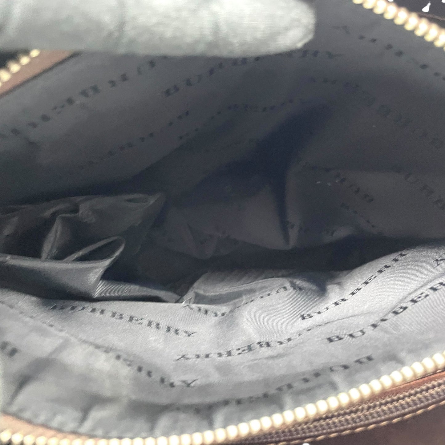 Burberry バーバリー トートバッグ ハンドバッグ ノバチェック キャンバス×レザー メタルロゴプレート ベージュ×ブラウン ユニセックス K8