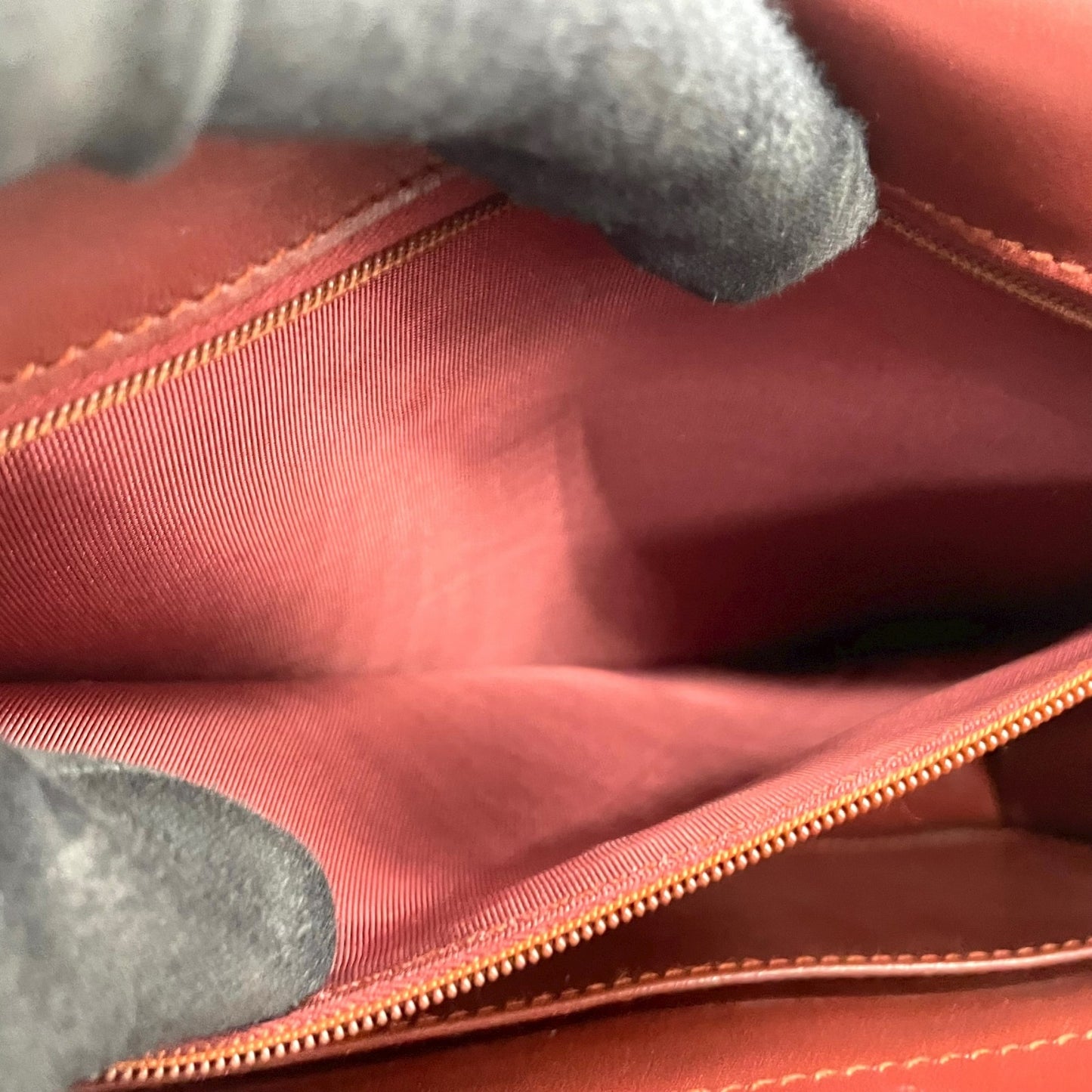 未使用級 カルティエ Cartier レザー ショルダーバッグ マストライン ボルドー ｗフラップ　ダブルフラップ ゴールド金具 ヴィンテージ フラップバッグ K11