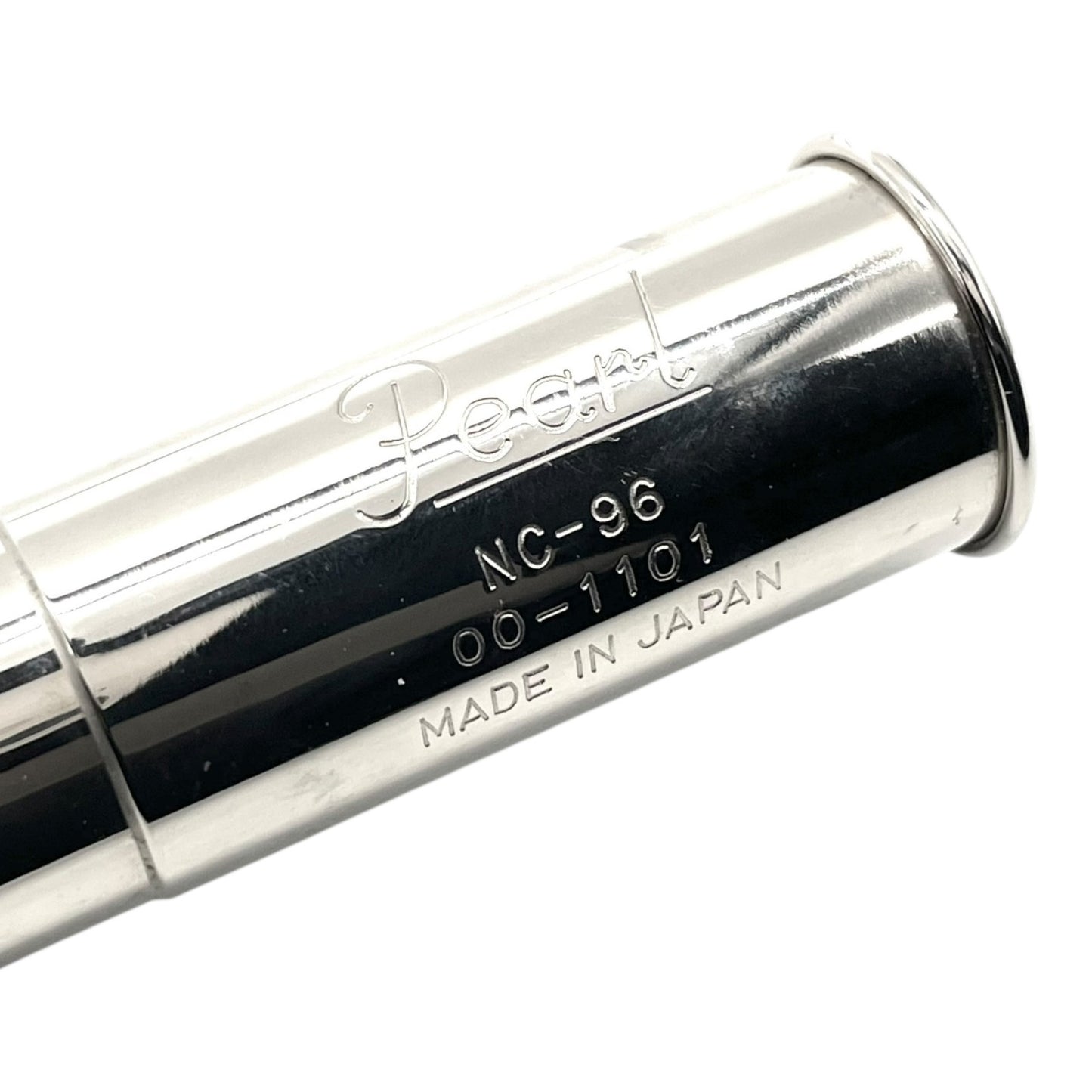 美品 パール Pearl フルート ケース付き シルバー メッキ 管楽器 NC-96 管体刻印 吹奏楽 音楽 初心者おすすめ R