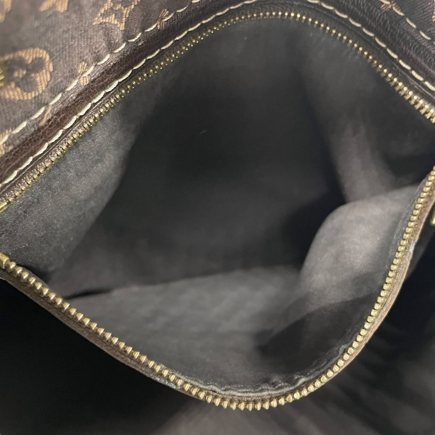 LOUIS VUITTON ルイ・ヴィトン トートバッグ キャンバス/レザー ブラウン【中古】 レディース