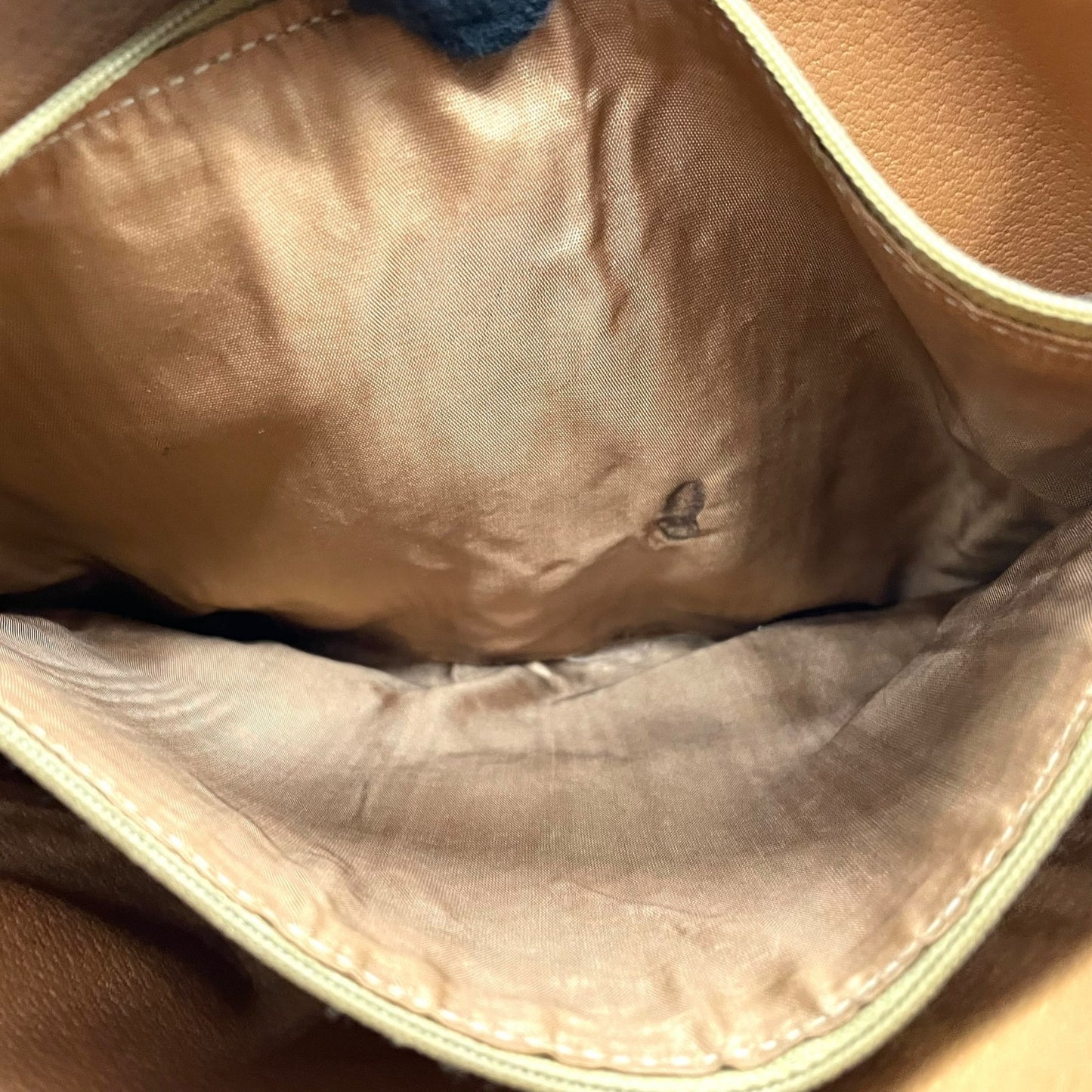 CELINE セリーヌ ヴィンテージ マカダム トートバッグ PVC レザー ブラウン トリオンフ 金具 90s イタリア製 ショルダー可 オールドセリーヌ K9