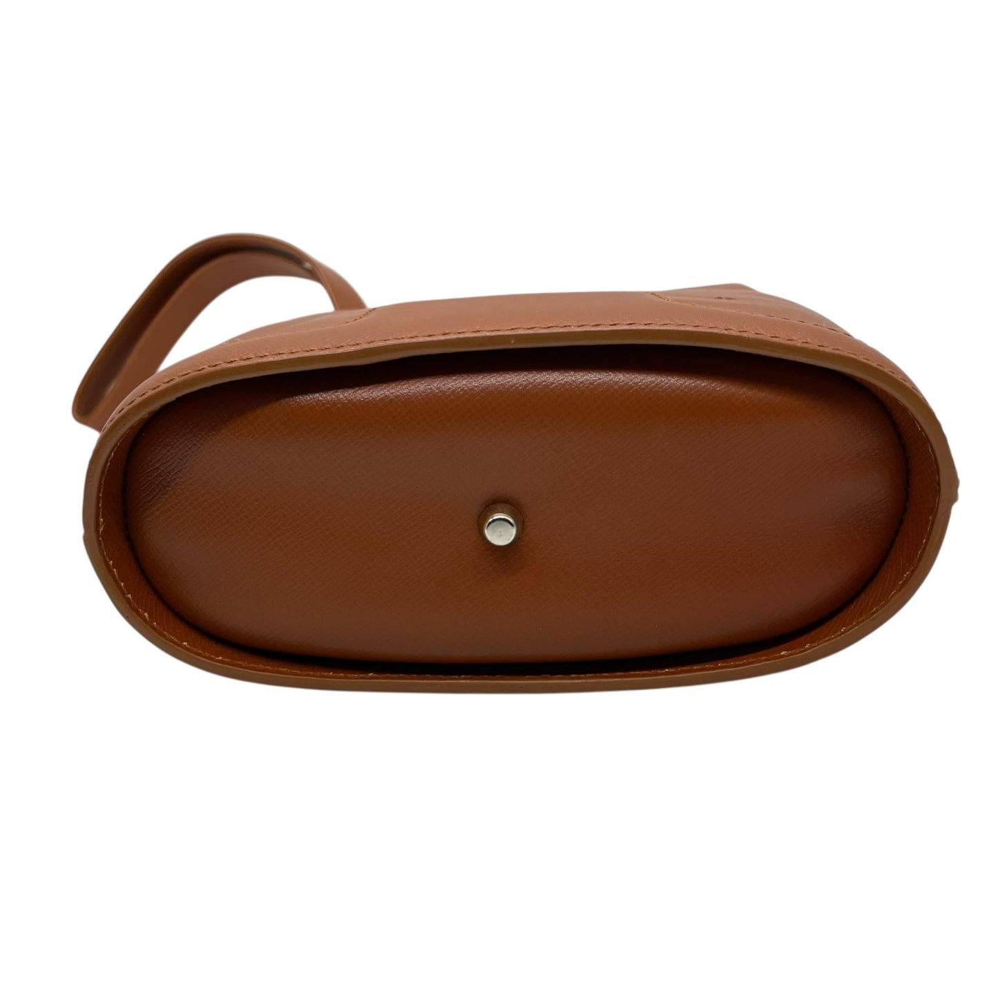 Valextra ヴァレクストラ ヴィンテージ レザー ショルダーバッグ クロスボディ ブラウン ゴールド金具 イタリア製 レディース K5