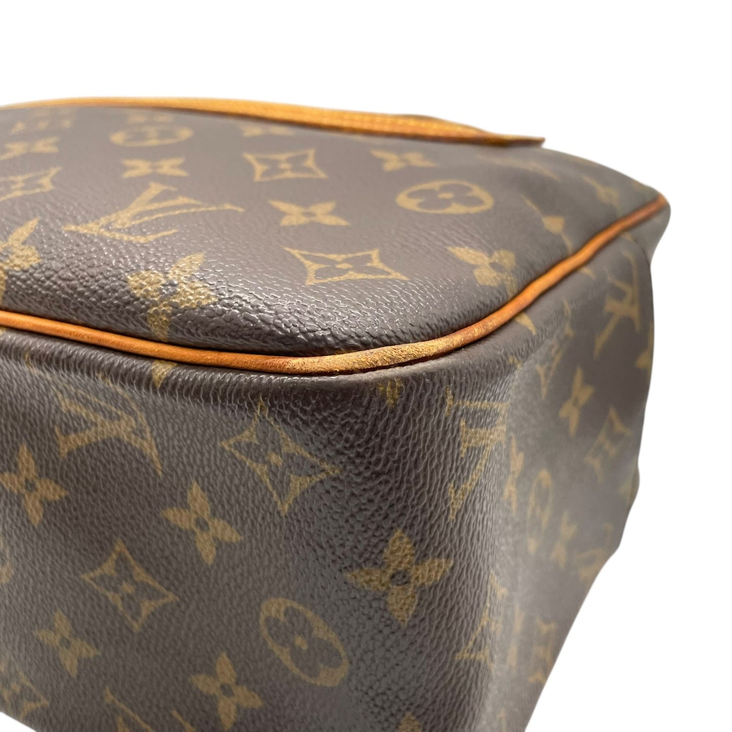 Authentic LOUIS VUITTON Monogram Cite Shoulder Bag M51181 Brown PVC Leather Gold Hardware Tote Bag Men's Women's Shoulder Strap