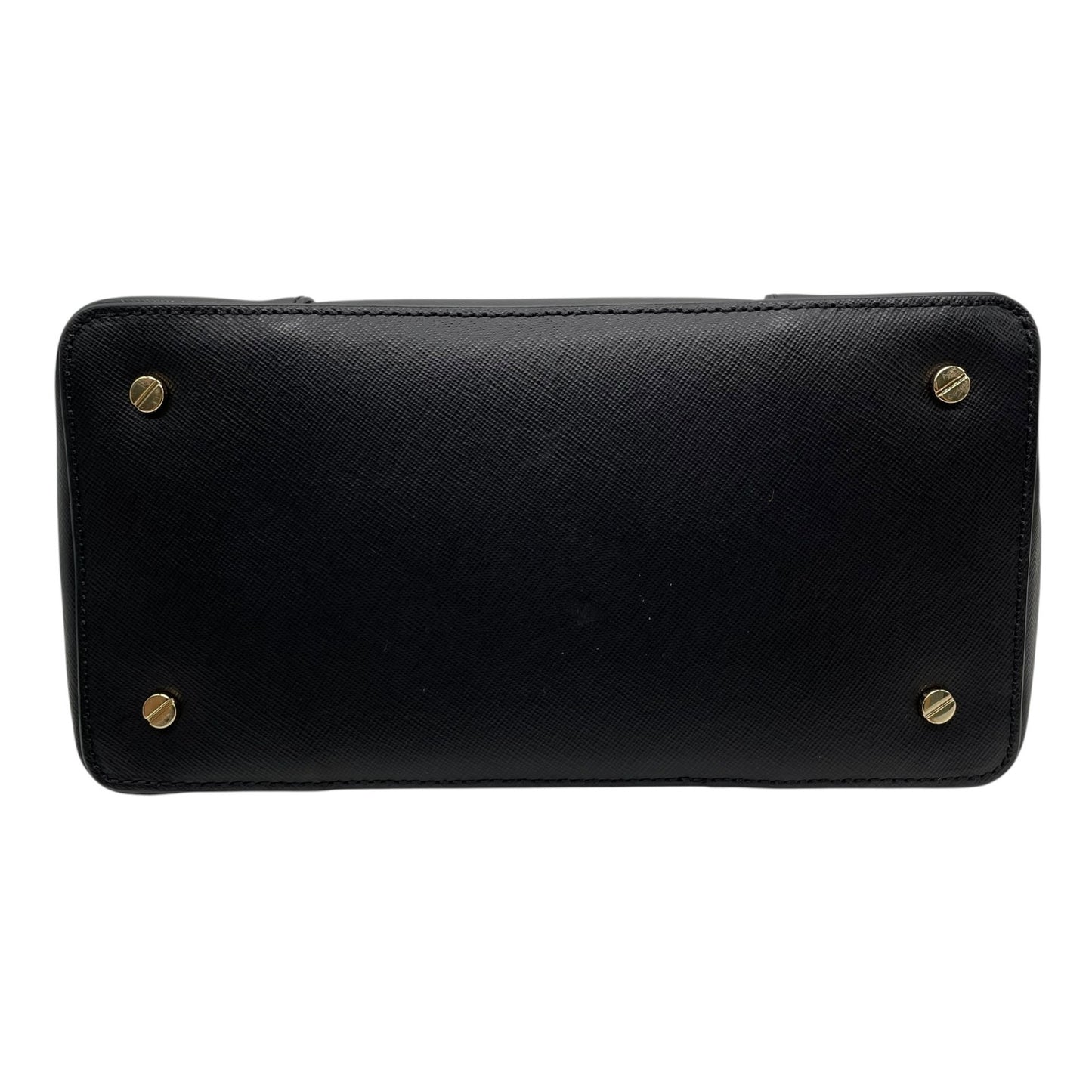 美品 Tory Burch トリーバーチ 2WAY ハンドバッグ ショルダーバッグ 黒 ブラック レザー ロビンソン ゴールド金具 ロゴ 斜め掛け 手提げ レディース ミニバッグ E5