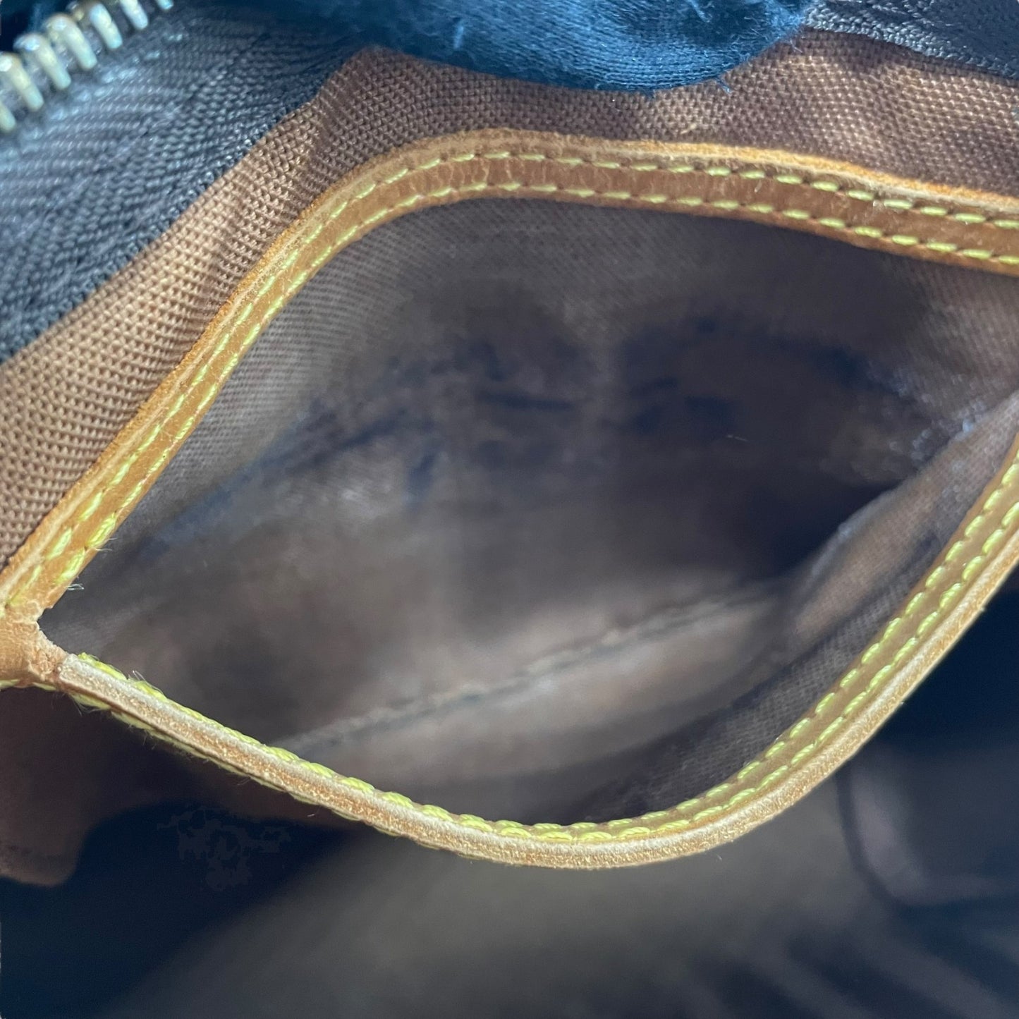 Authentic Louis Vuitton Speedy 25 Monogram Mini Boston Bag Brown Leather M41109