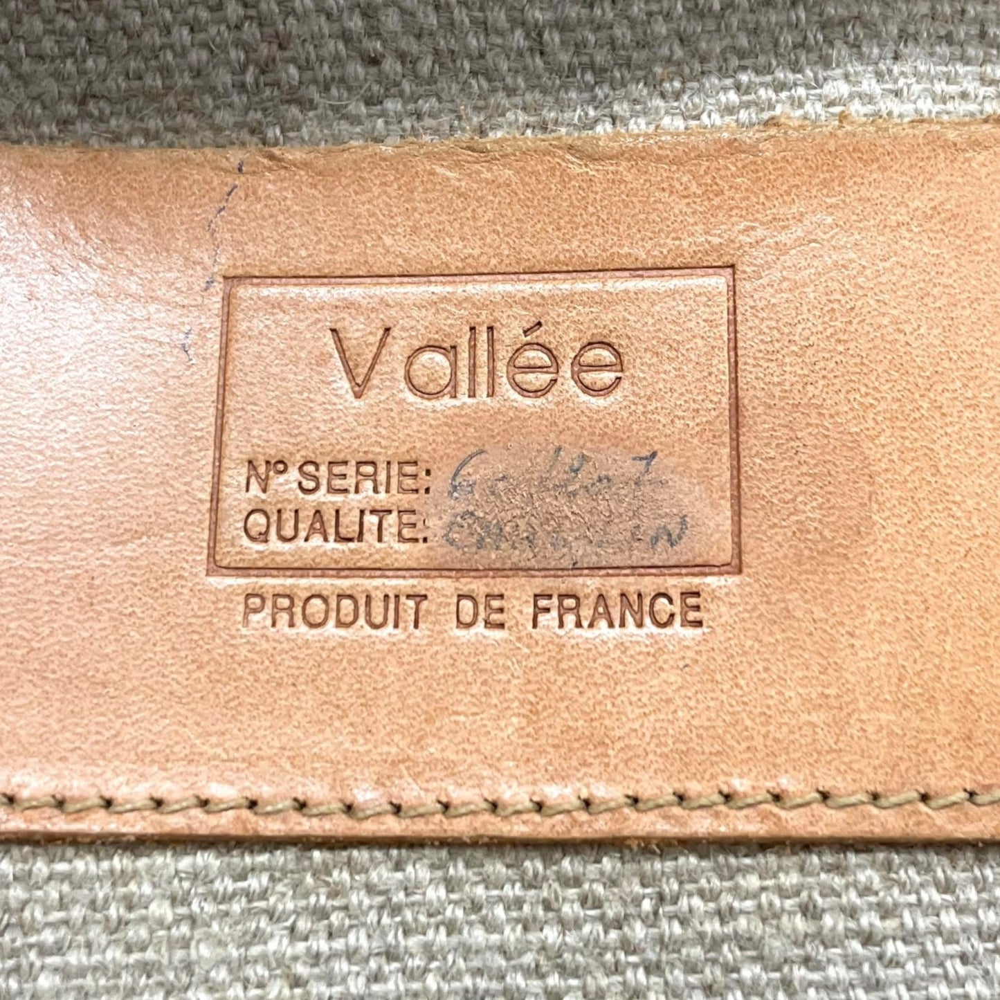 ジャストカンパーニュ Just Campagne バッグ ハンドバッグ トートバッグ レディース コットン 綿 キャンバス レザー ベージュ 巾着型 肩掛け ワンショルダー 定番 VALLEE SET truffe K1