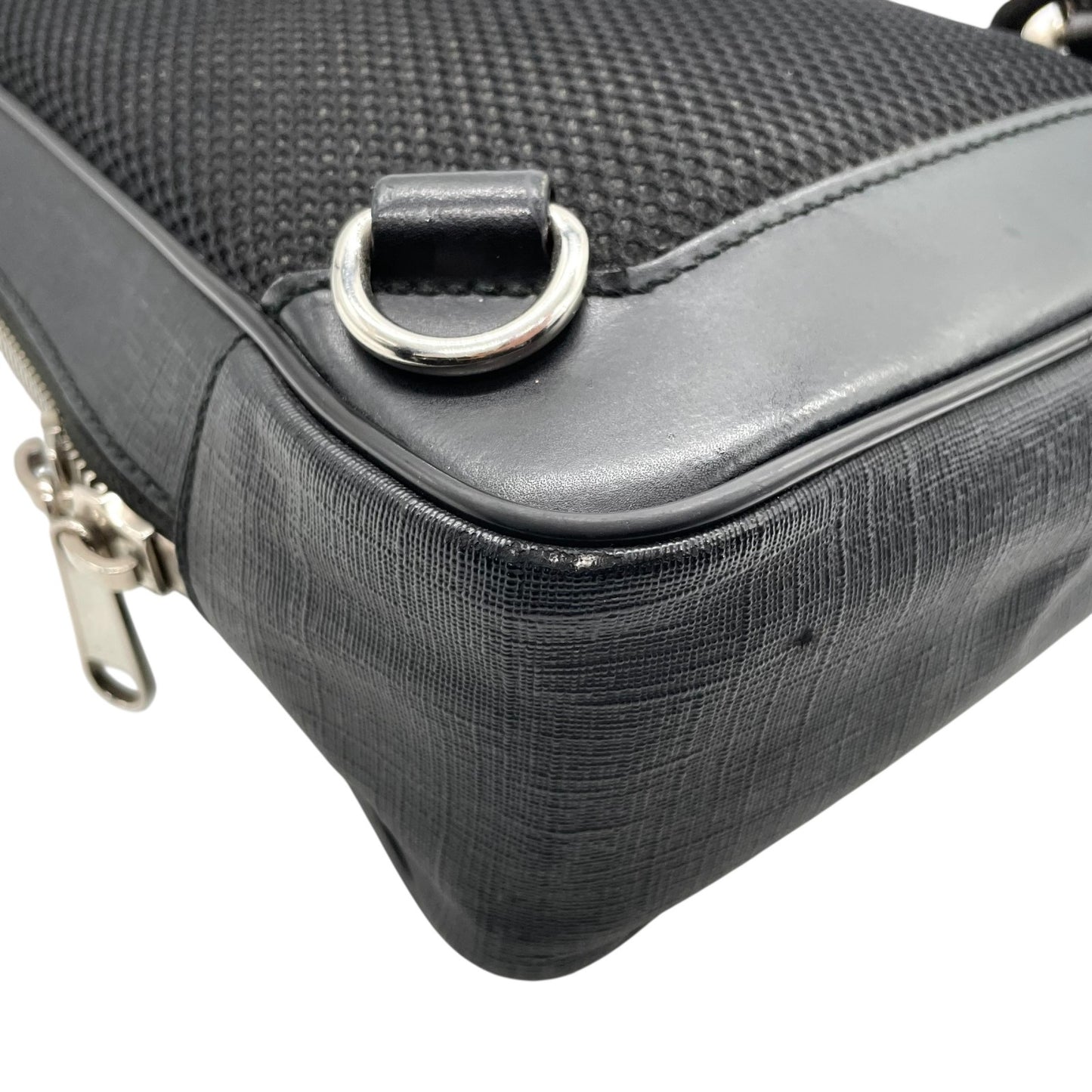 GUCCI グッチ GGスプリーム ボディバッグ ショルダーバッグ ウエストバッグ 黒 ブラック ネイビー PVC レザー GG柄 シルバー金具 478325 メンズ Z1