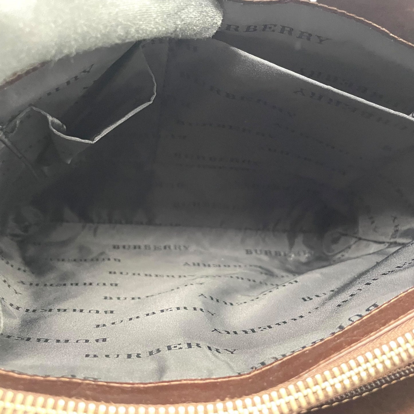 Burberry バーバリー トートバッグ ハンドバッグ ノバチェック キャンバス×レザー メタルロゴプレート ベージュ×ブラウン ユニセックス K8