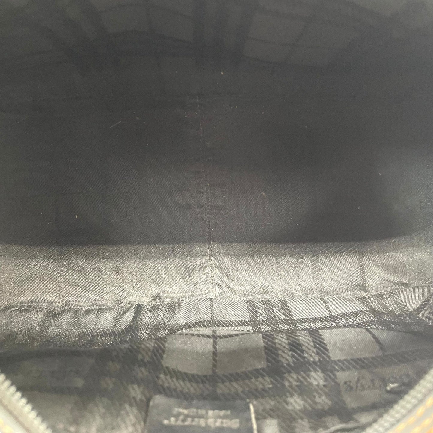 BURBERRY バーバリー ミニボストンバッグ ハンドバッグ ノバチェック シャドーホース シェルター ベージュ 黒 ブラック ゴールド金具 PVC レザー ファスナー開閉 手提げ ヴィンテージ レディース K6