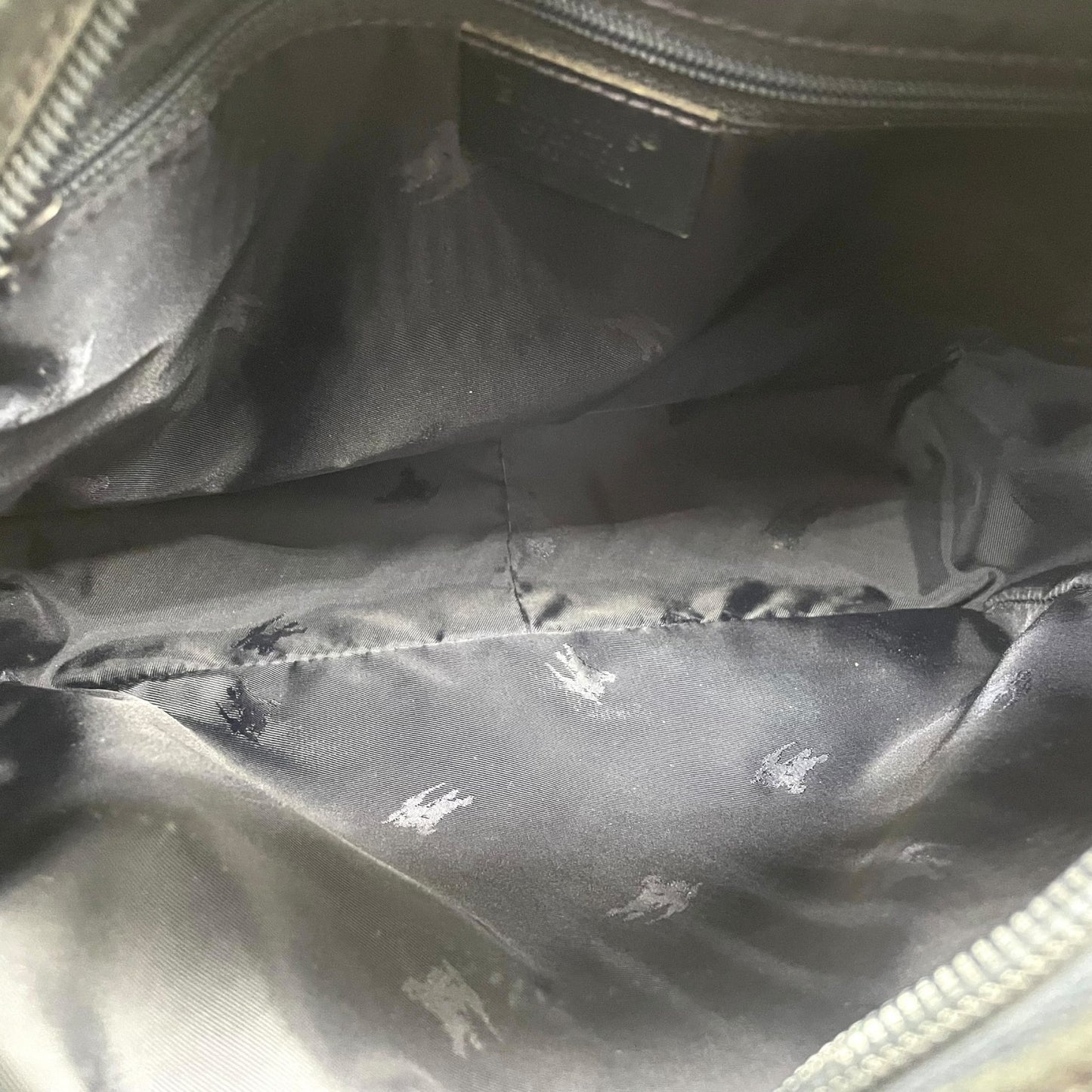 バーバリーズ Burberrys ノバチェック ショルダーバッグ ネイビー 紺 ゴールド金具 ヴィンテージ ロゴエンブレム B3