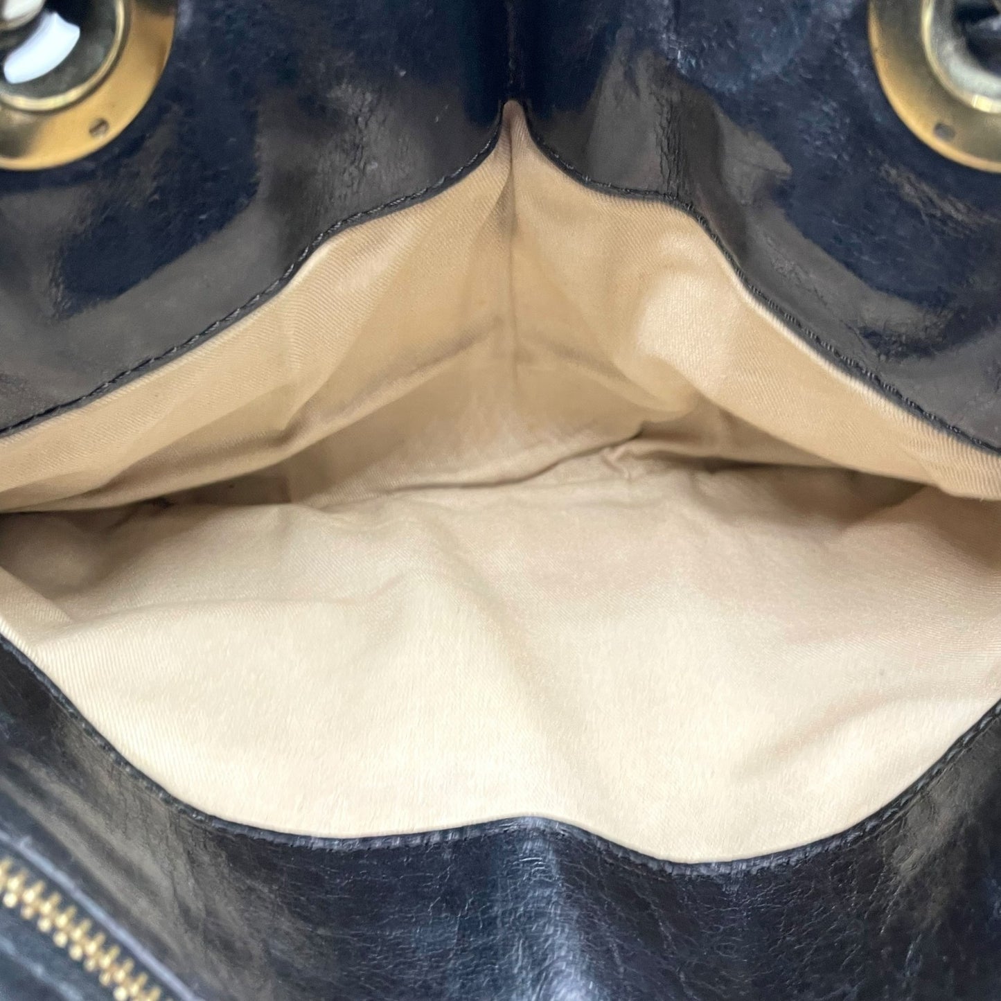 クロエ Chloé エロイーズ Eloise レザー ハンドバッグ ブラック ゴールド金具 編み込みハンドル Y2K 2000s ヴィンテージ レザーバッグ