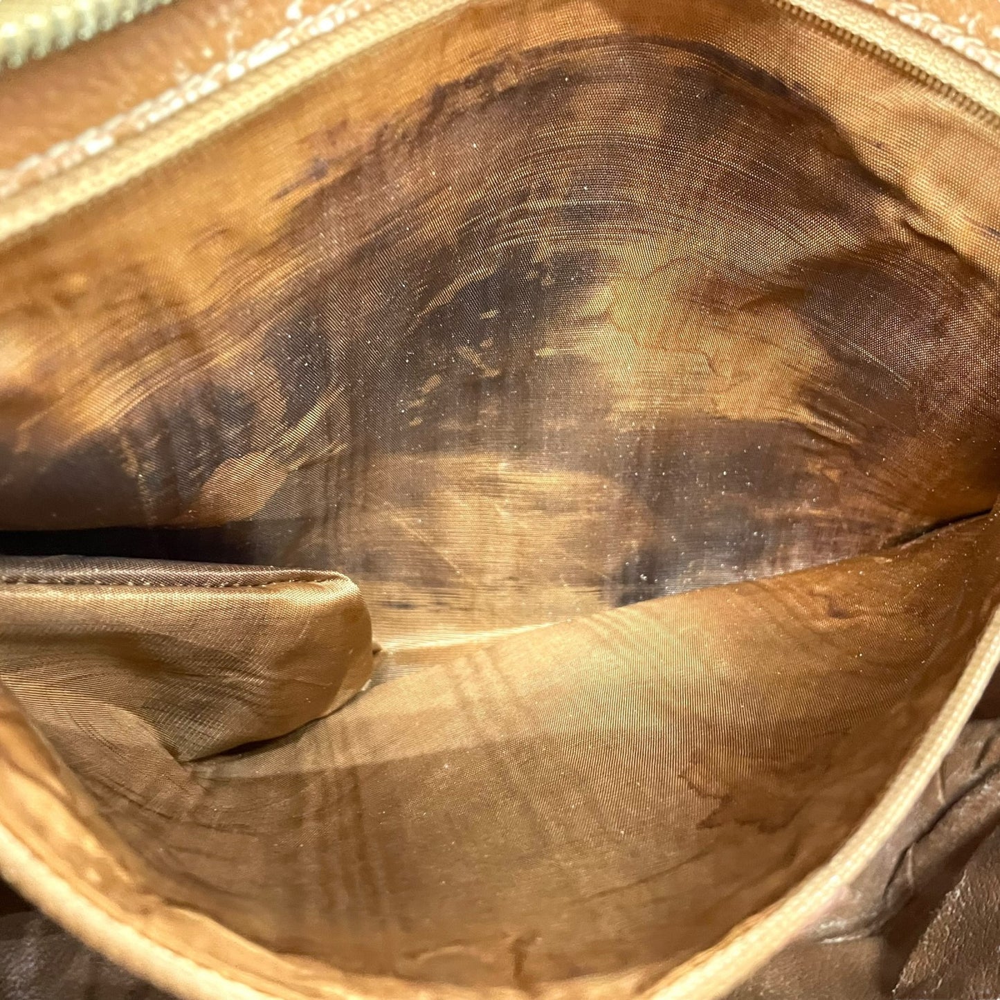 CELINE セリーヌ マカダム トートバッグ 茶 ブラウン PVC レザー ゴールド金具 ワンショルダー 肩掛け可 A4収納 レディース ヴィンテージ D1