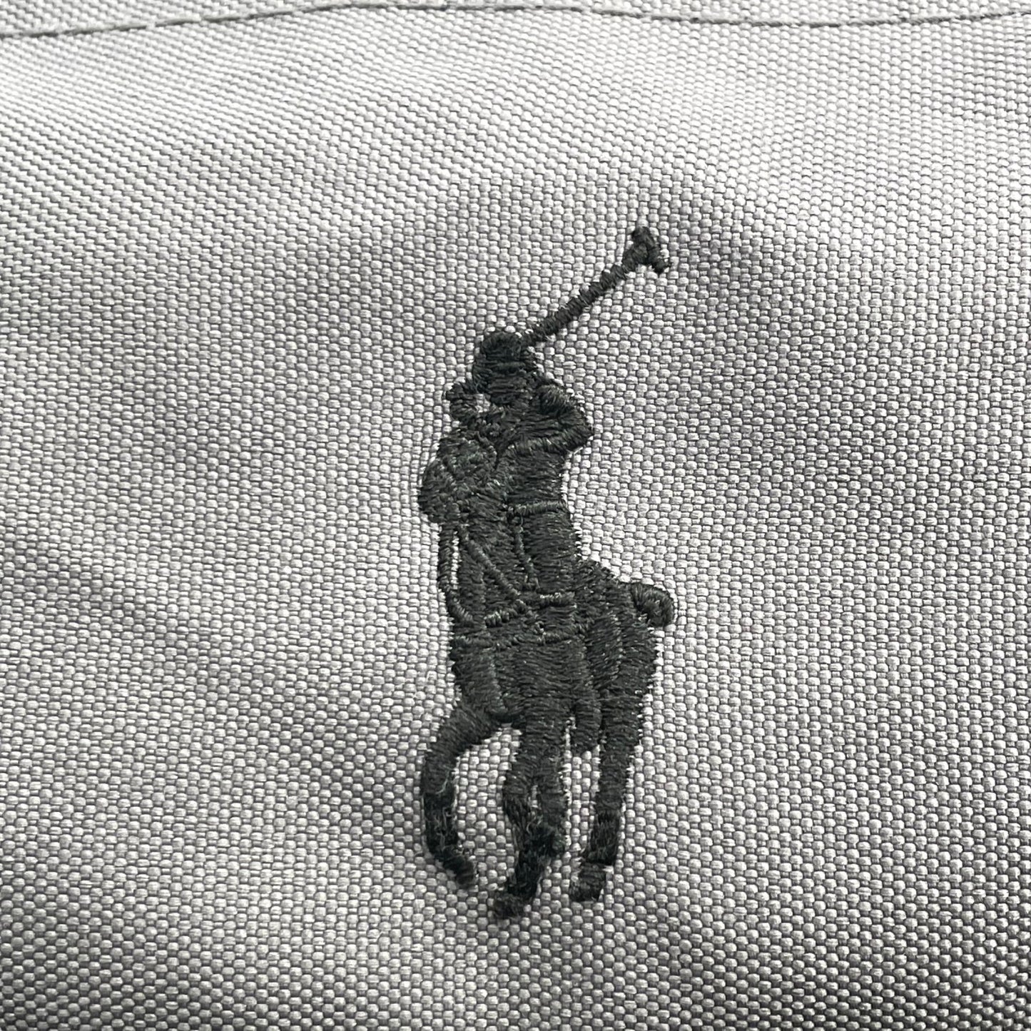 ポロ ラルフローレン リュックサック グレー 灰色 キャンバス 刺繍ロゴ ホースロゴ メンズ レディース バッグパック POLO RALPH LAUREN U14