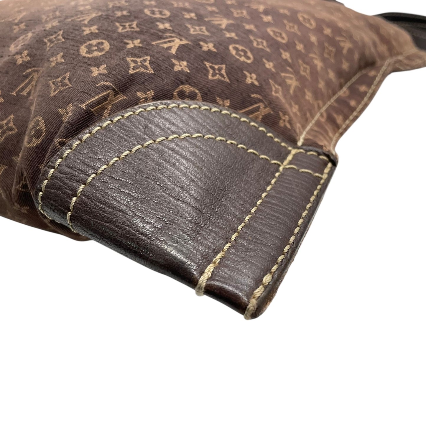 LOUIS VUITTON ルイ・ヴィトン トートバッグ キャンバス/レザー ブラウン【中古】 レディース