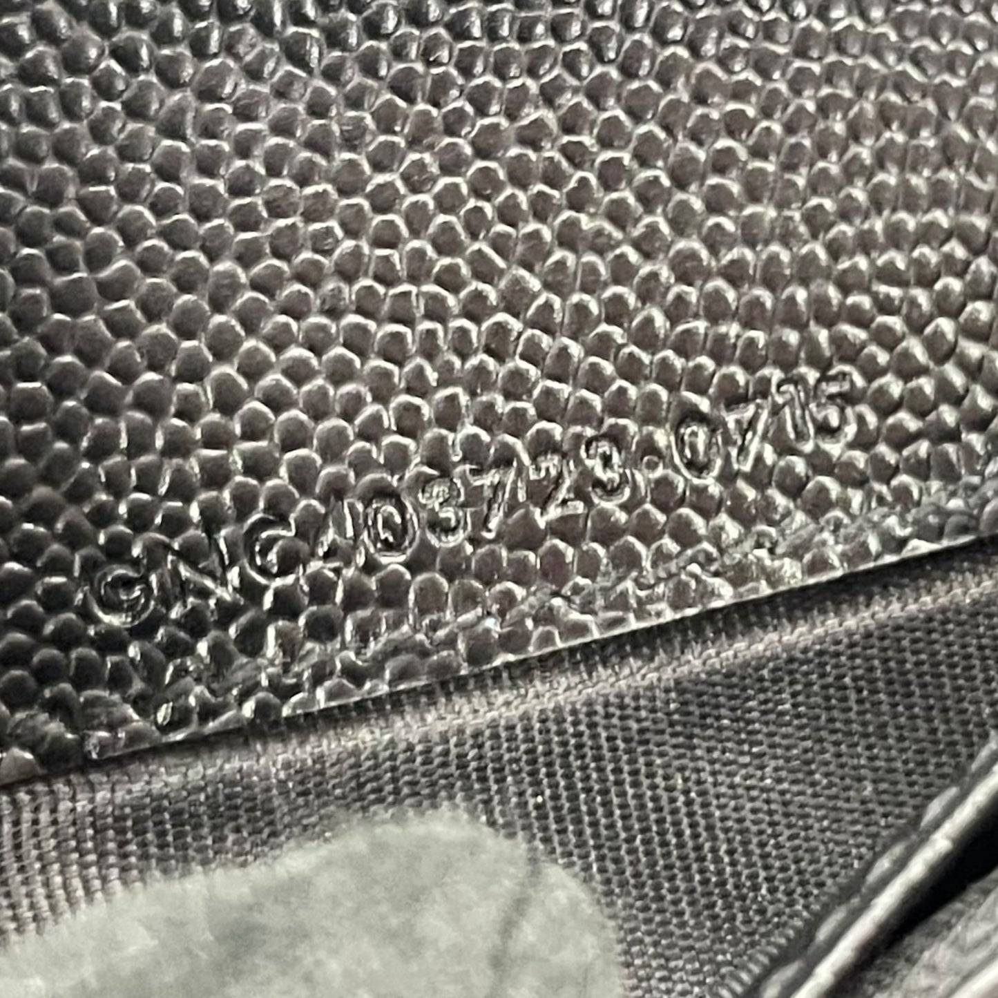 Authentic Saint Laurent Paris Compact Wallet Black YSL Large Logo Caviar Leather Gold Hardware Women