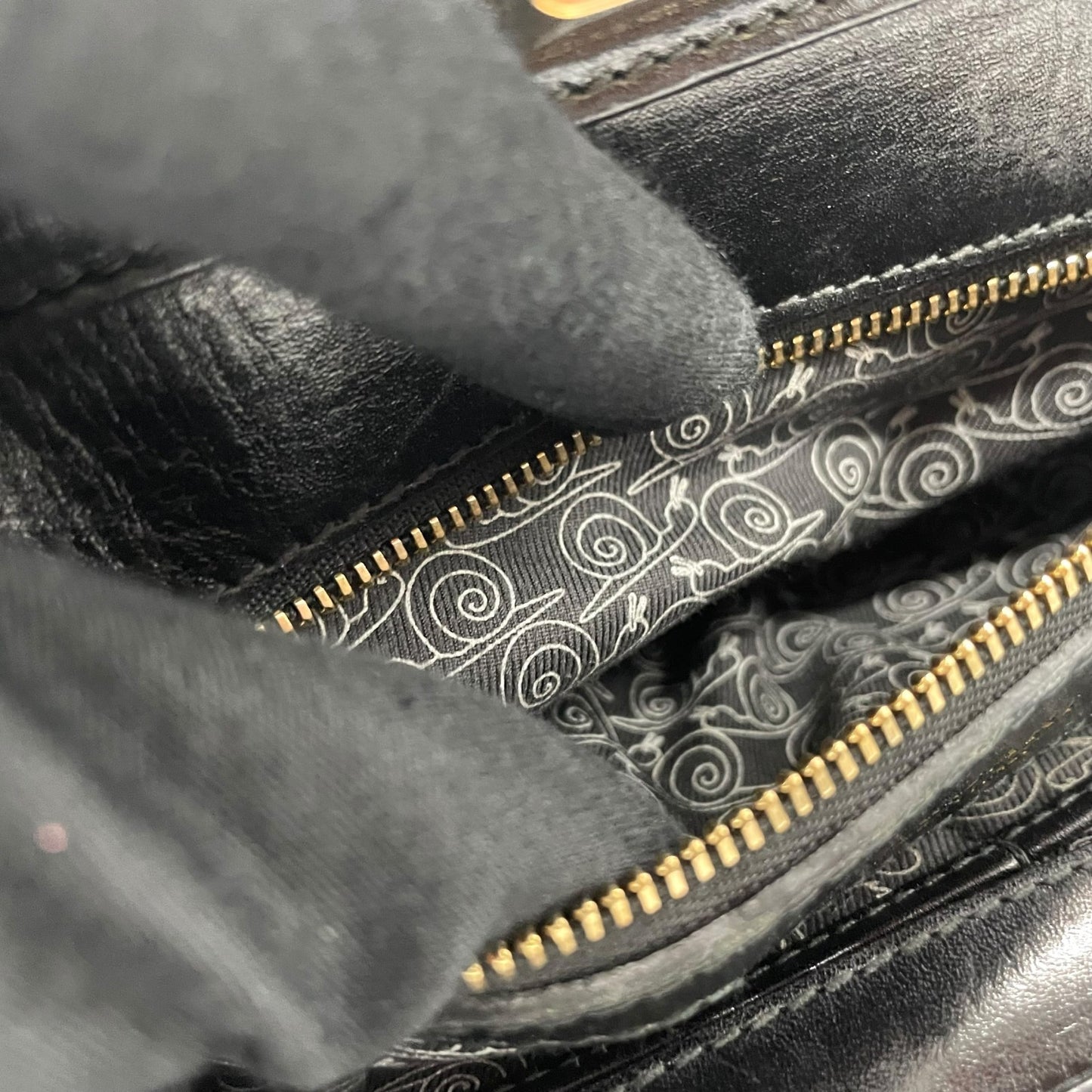 BVLGARI ブルガリ ショルダーバッグ イザベラロッセリーニ ブラック レザー 本革 ターンロック 2WAY ハンドバッグ レディース 黒 K11