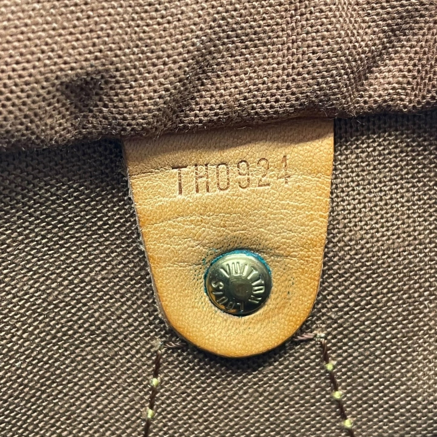 Authentic Louis Vuitton Speedy 25 Monogram Mini Boston Bag Brown Leather M41109