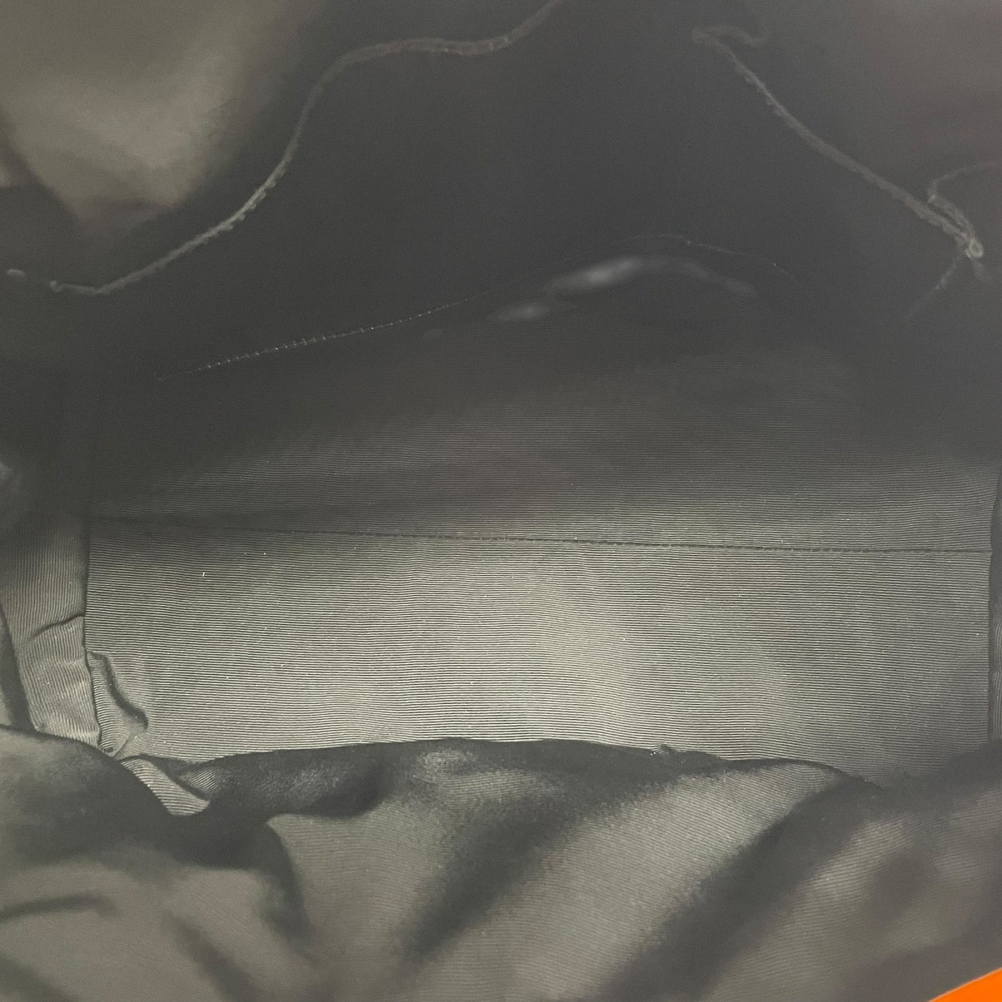 美品 Salvatore Ferragamo フェラガモ ヴァラリボン ハンドバッグ オレンジ レザー シルバー金具 レディース ヴィンテージ A