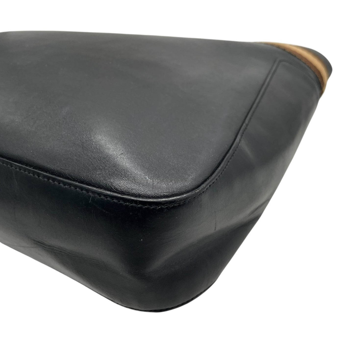 GUCCI グッチ シェリーライン トートバッグ ハンドバッグ 黒 ブラック レザー シルバー金具 ブラウン ベージュ 手提げ マグネット開閉 メンズ レディース K3