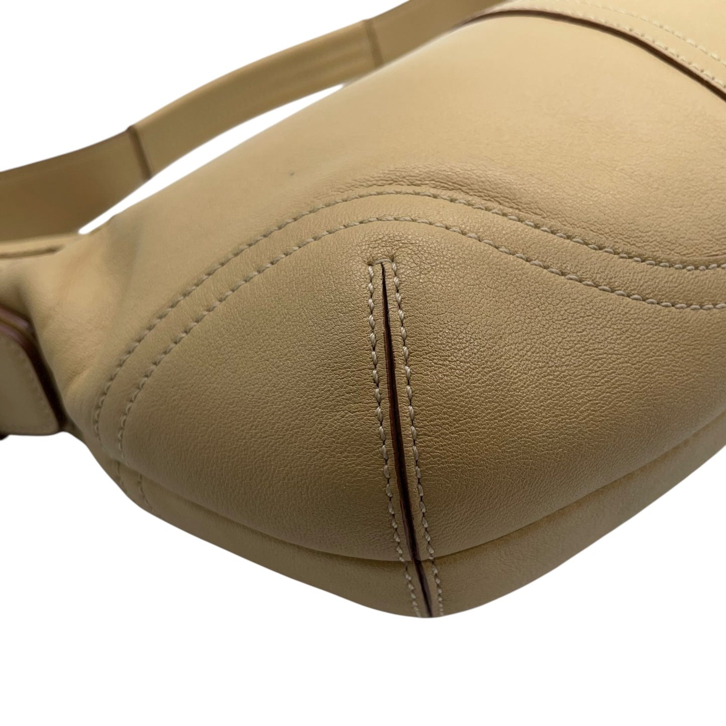 コーチ COACH レザー ホーボーバッグ ワンショルダー ベージュ ショルダーバッグ レディース U2 Y2K 00s