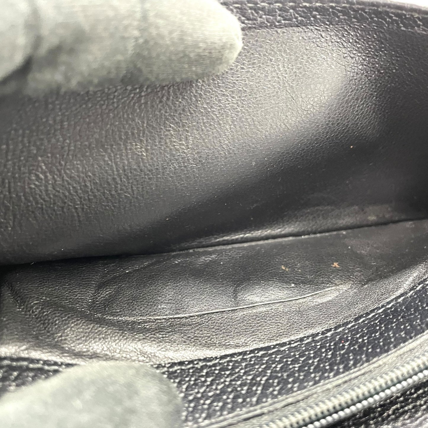 グッチ GUCCI 二つ折り 長財布 GGキャンバス 黒 ブラック キャンバス レザー ゴールド金具 GG柄 メンズ レディース M5