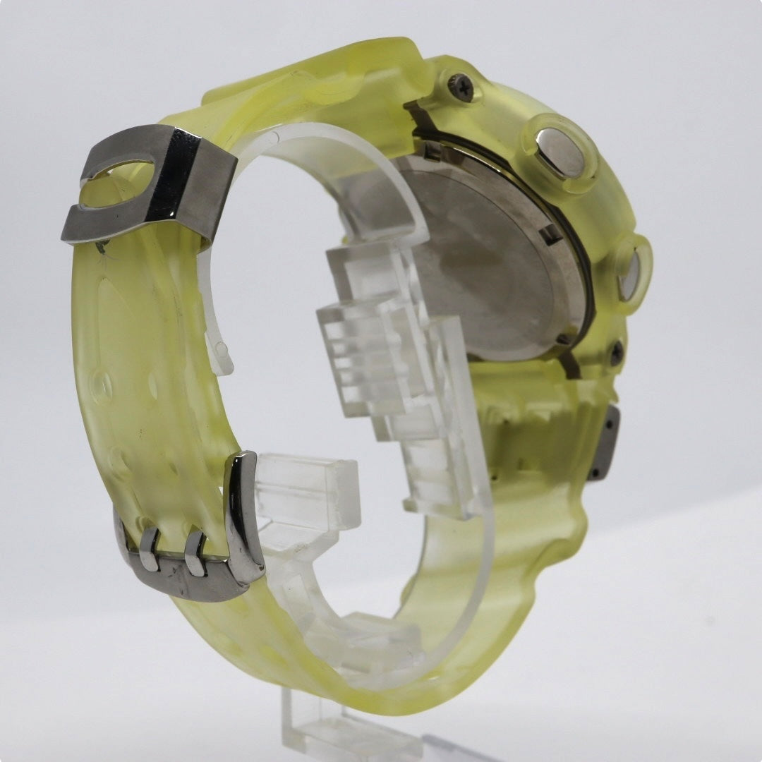 【未使用級 美品】カシオ G-SHOCK フロッグマン DW-9900WC W.C.C.S. 世界サンゴ礁保護協会モデル 腕時計 メンズ チタン イエロー スケルトン デジタル ダイバーズウォッチ 200M防水 希少 レア 稼働品 G7