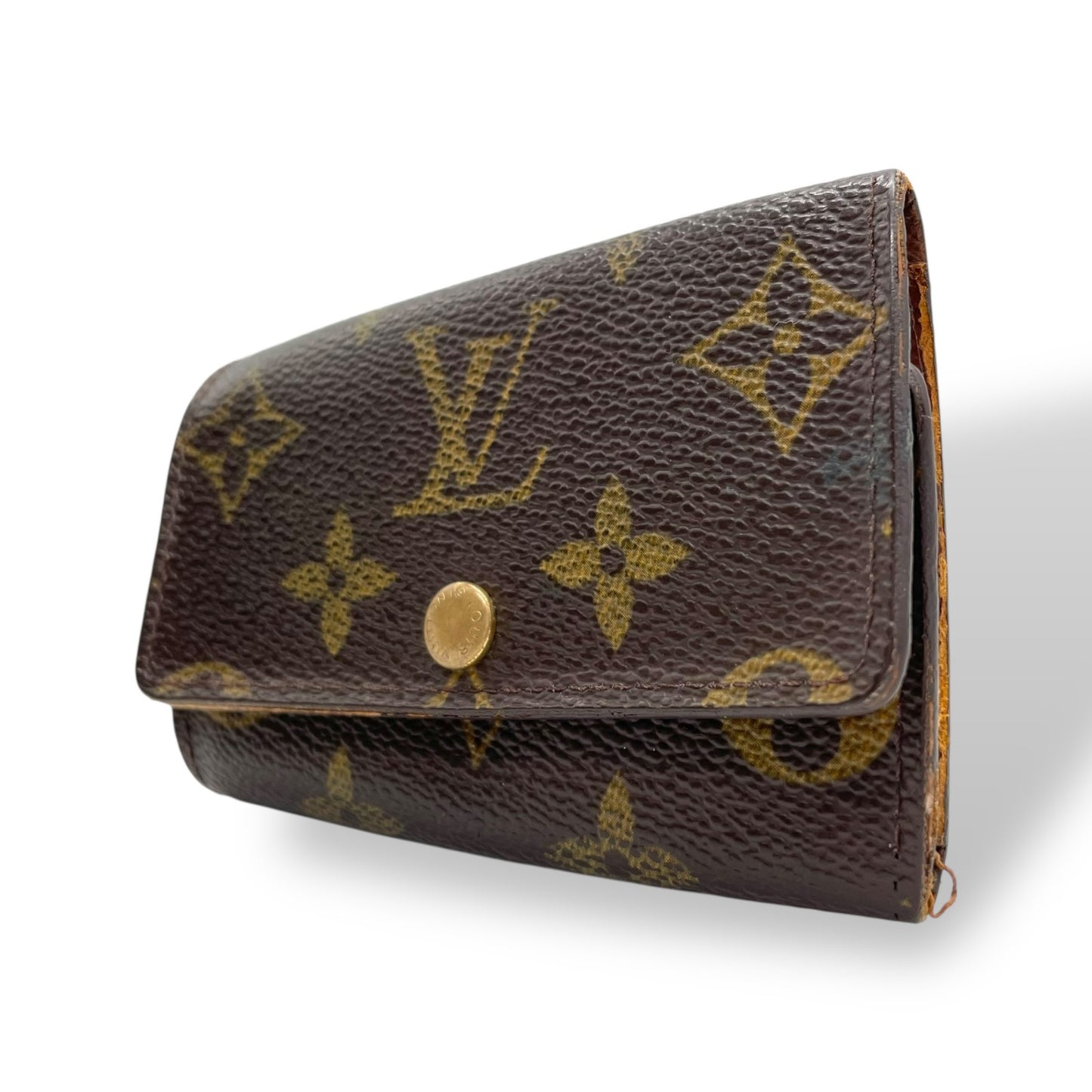 ルイヴィトン LOUIS VUITTON LV モノグラム ミュルティクレ 6連 キーケース M62630 茶色 ブラウン PVC レザー 1