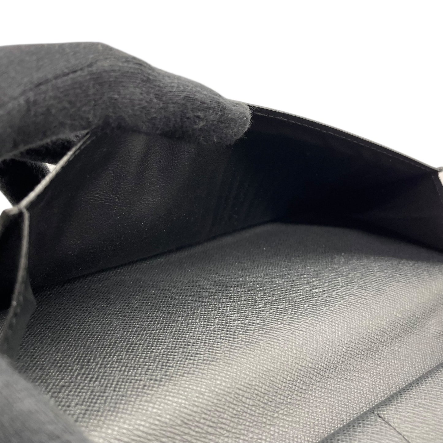 ルイ・ヴィトン Louis Vuitton タイガ ジッピーウォレット ヴェルティカル M32822 長財布 ノワール ブラック レザー ラウンドファスナー シルバー金具 メンズ W6