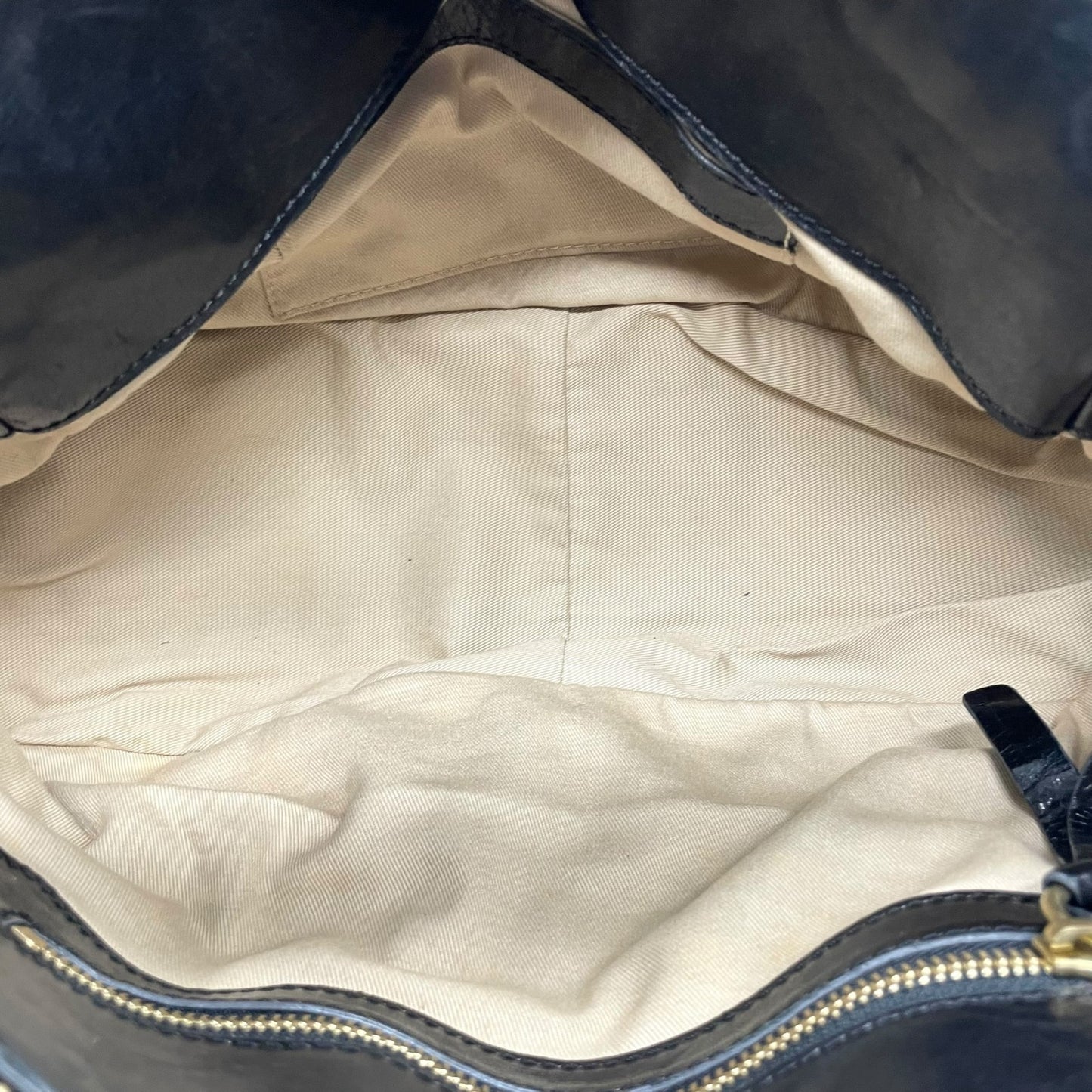 クロエ Chloé エロイーズ Eloise レザー ハンドバッグ ブラック ゴールド金具 編み込みハンドル Y2K 2000s ヴィンテージ レザーバッグ