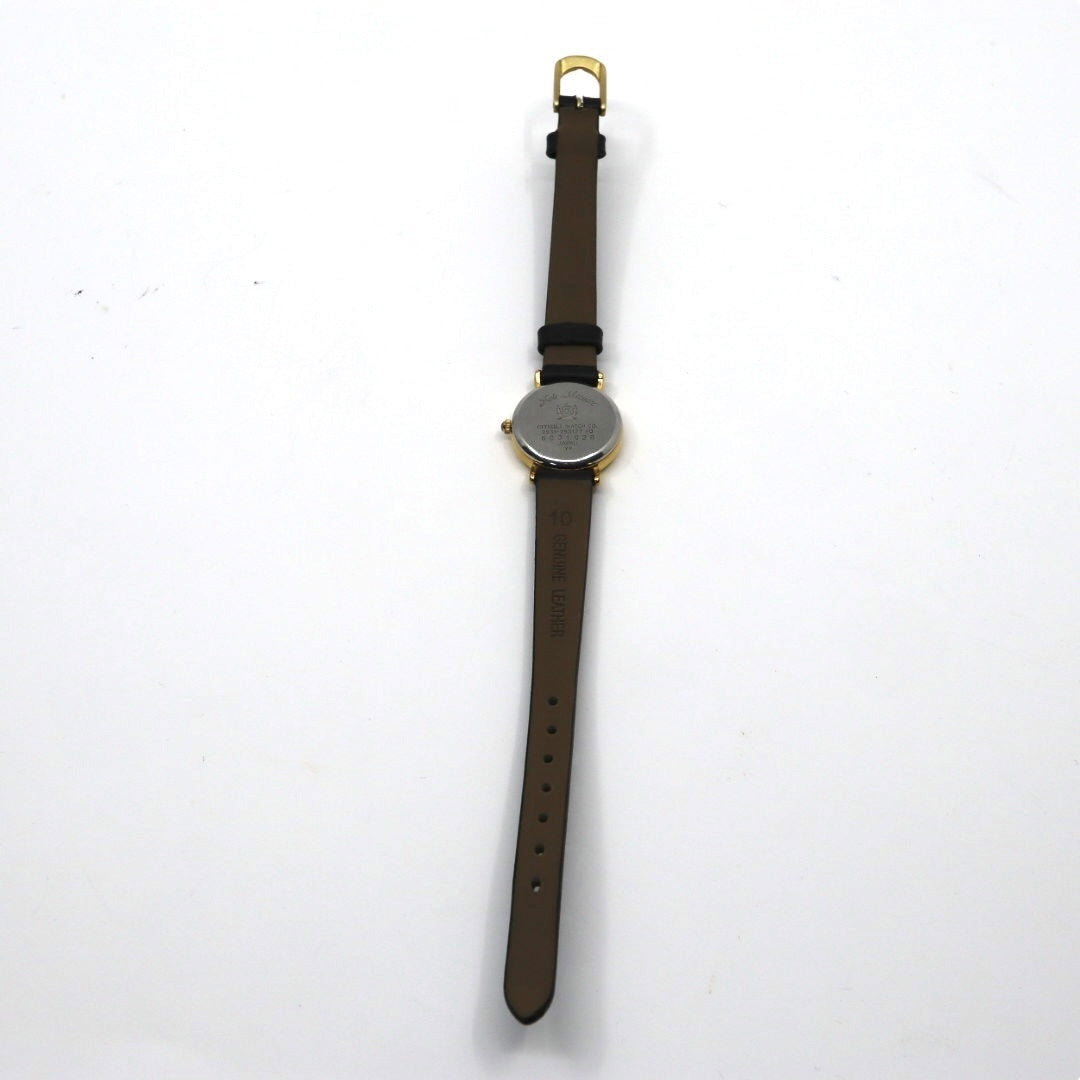 【美品/電池交換済/新品ベルト】 citizen シチズン クラブラメール 腕時計 2931-293177 レディース クオーツ ゴールド アナログ クラシックデザイン ヴィンテージ ドレスウォッチ アイボリー文字盤 エレガント 上品 クリーニング済み G3