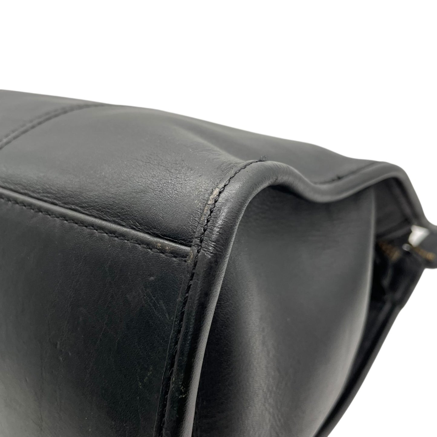 希少 オールドコーチ COACH ハンドバッグ ビジネスバッグ 2WAY ショルダーバッグ 黒 ブラック グラブタンレザー グレインレザー 斜め掛け クロスボディ 書類鞄 A4対応 ヴィンテージ T1