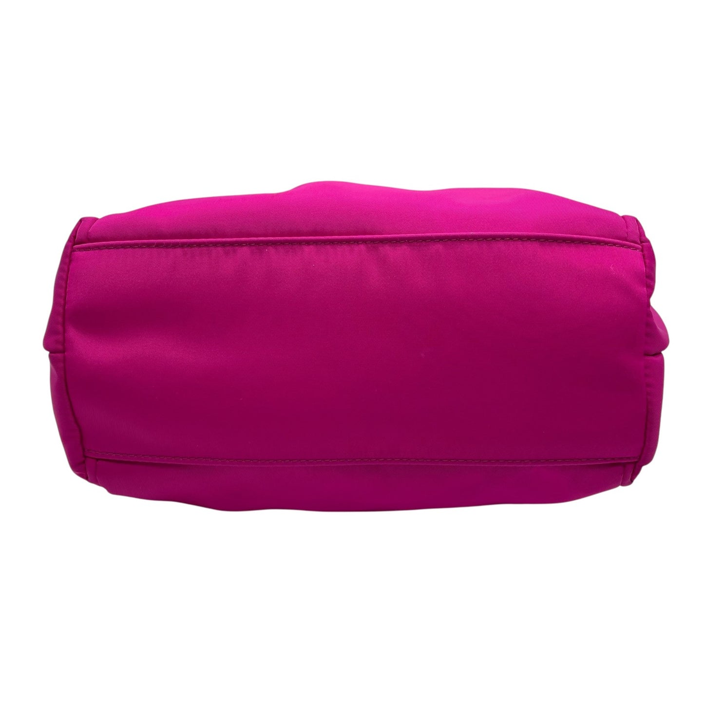 極美品 希少 Salvatore Ferragamo フェラガモ ヴァラリボン 2WAY ショルダー ピンク レッド ナイロン パテント ハンドバッグ クロスボディ ゴールド金具 レディース K1