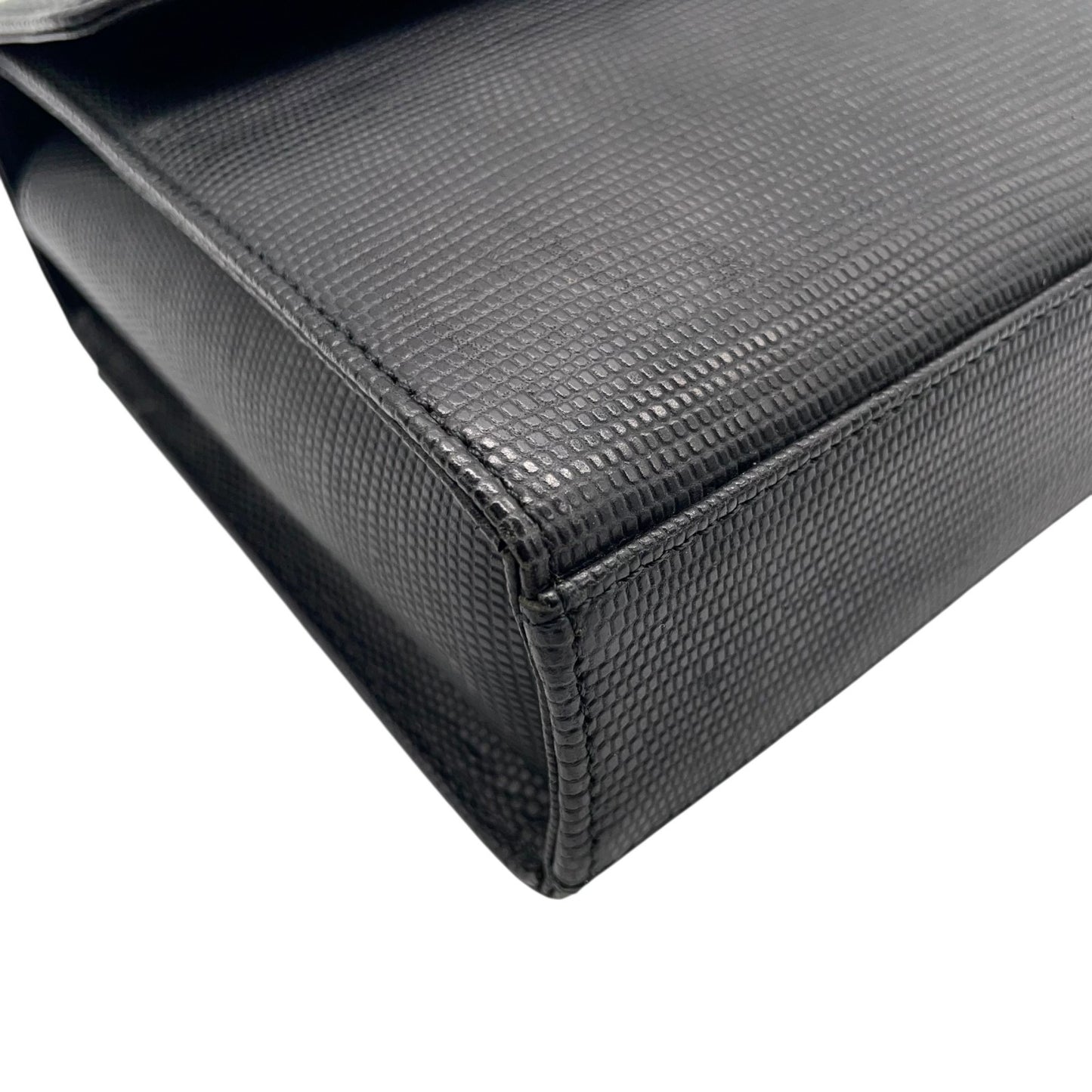 ソニアリキエル SONIA RYKIEL 型押し レザー ハンドバッグ ショルダーバッグ 2WAY 黒 ブラック 金金具 ゴールド金具 フォーマル S51