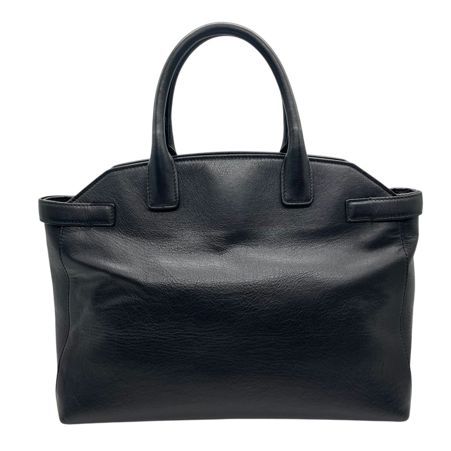 フルラ FURLA ハンドバッグ ショルダーバッグ 肩掛け 2WAY 黒 ブラック レザー 金金具 ゴールド金具 T8