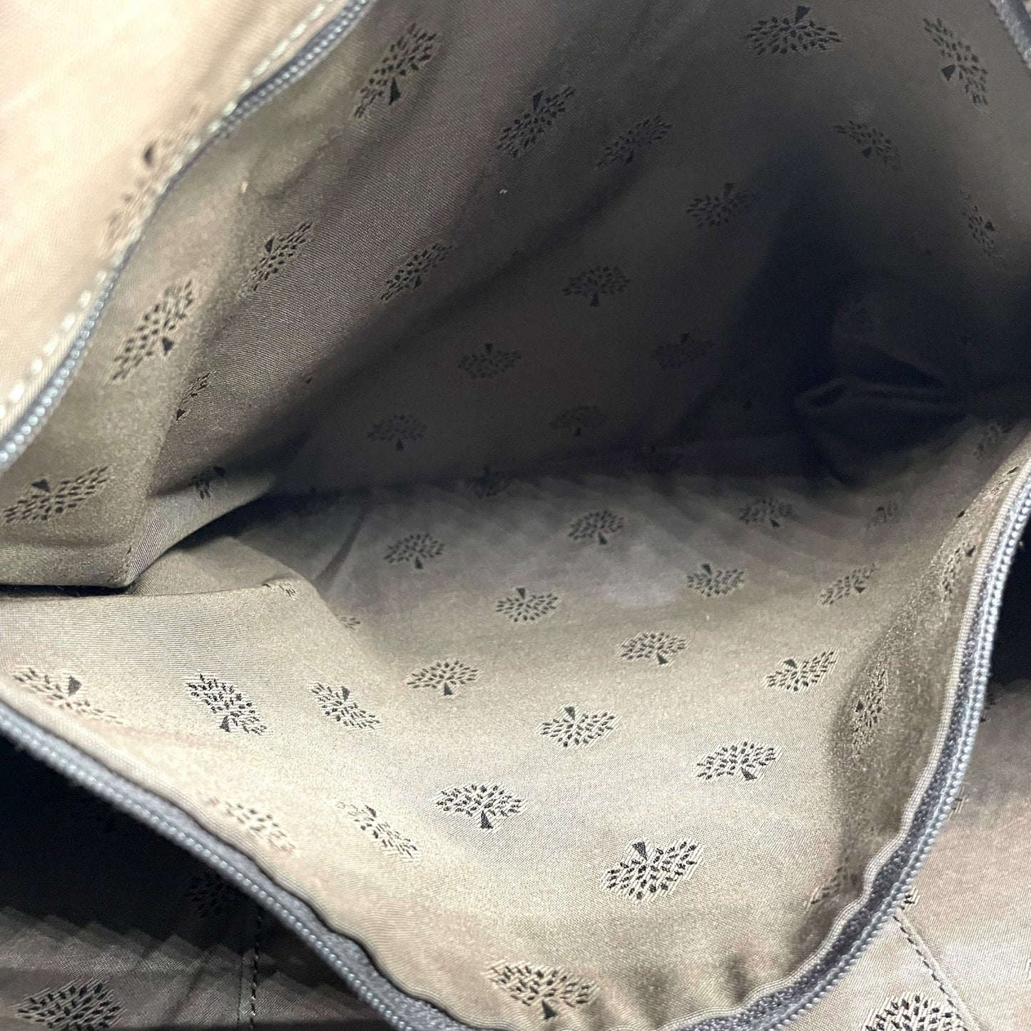 MULBERRY マルベリー ショルダーバッグ ダークブラウン レザー ターンロック ゴールド金具 k13