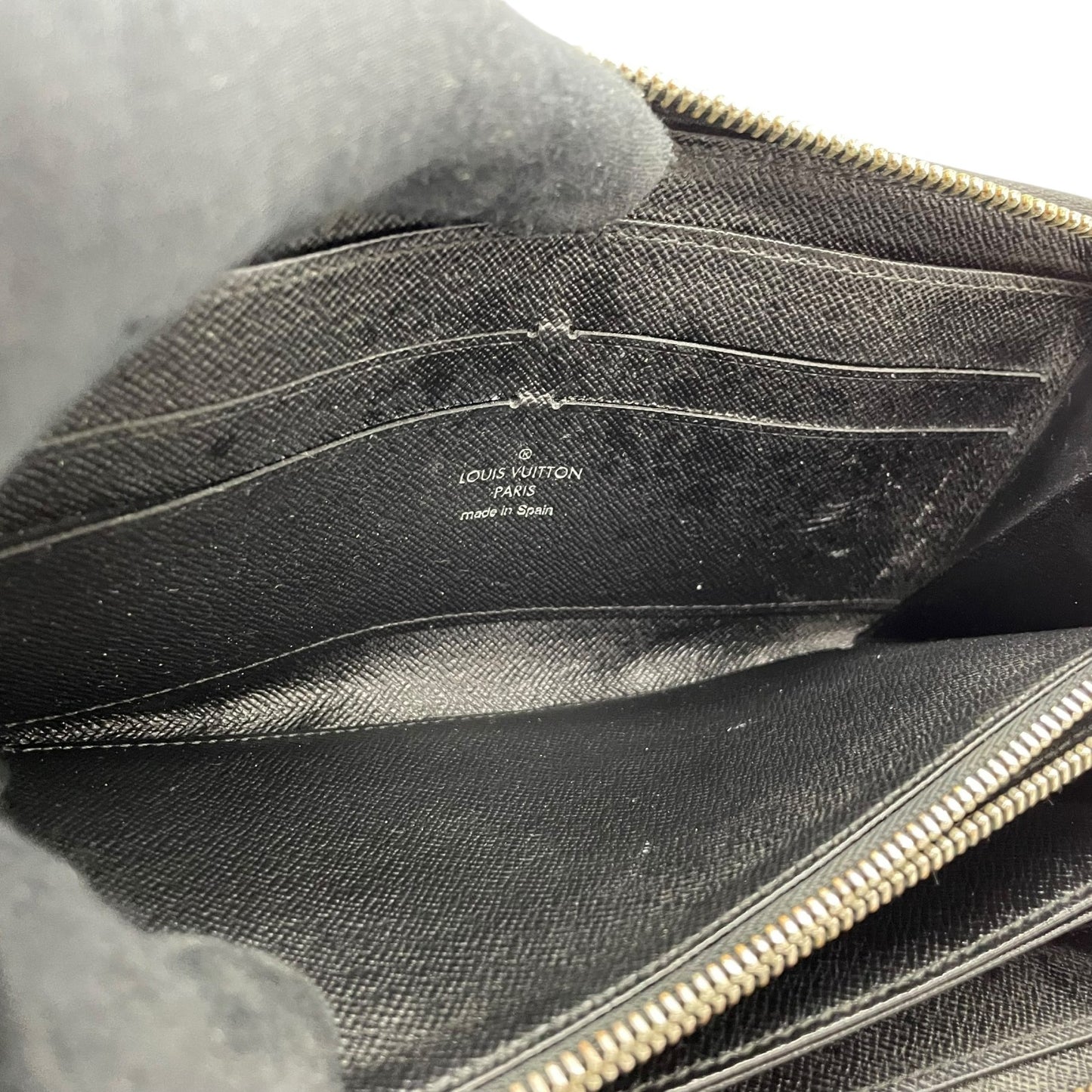 LOUIS VUITTON ルイヴィトン エピ ジッピーウォレット 長財布 M61857 黒 ブラック ノワール シルバー金具 メンズ W3