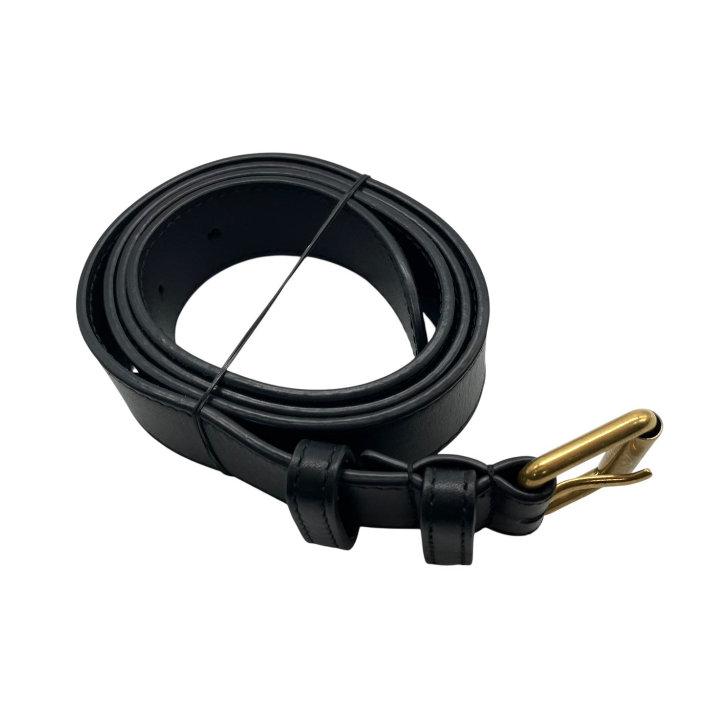 【新品同様】 GUCCI グッチ ウエストバッグ GGマーモント 476434 ベルトバッグ ブラック レザー キルティング ゴールド金具 レディース B3